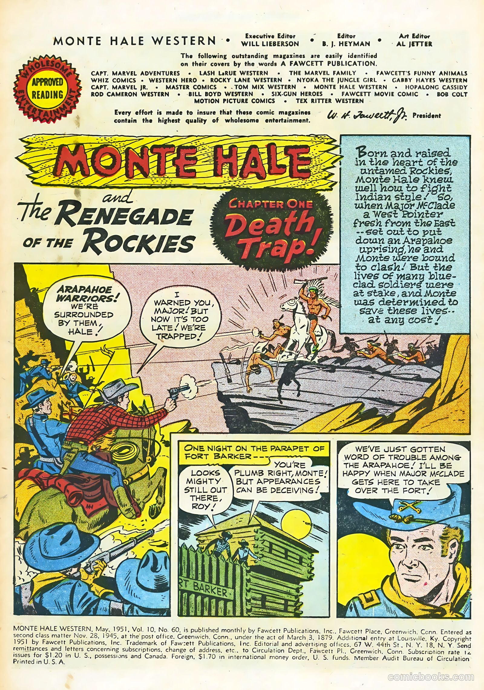 Monte Hale Western #60 (1951) — page 3 of 36