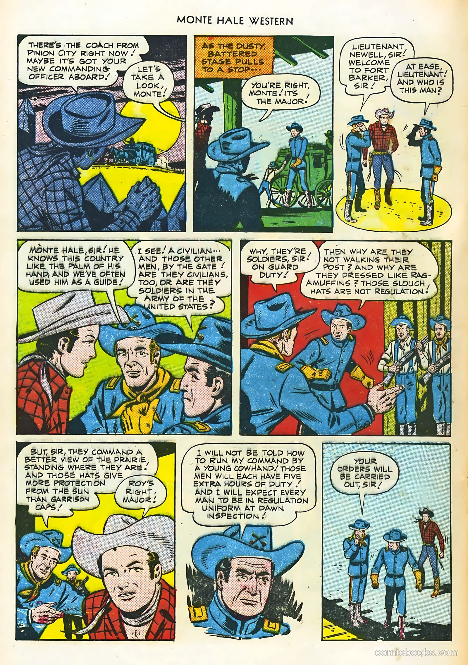 Monte Hale Western #60 (1951) — page 4 of 36