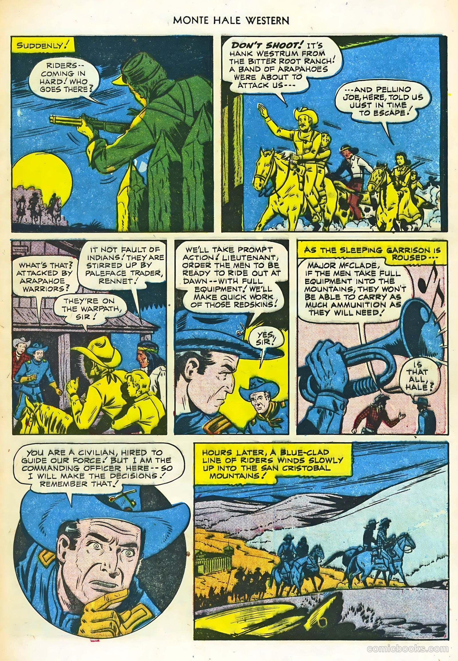 Monte Hale Western #60 (1951) — page 5 of 36