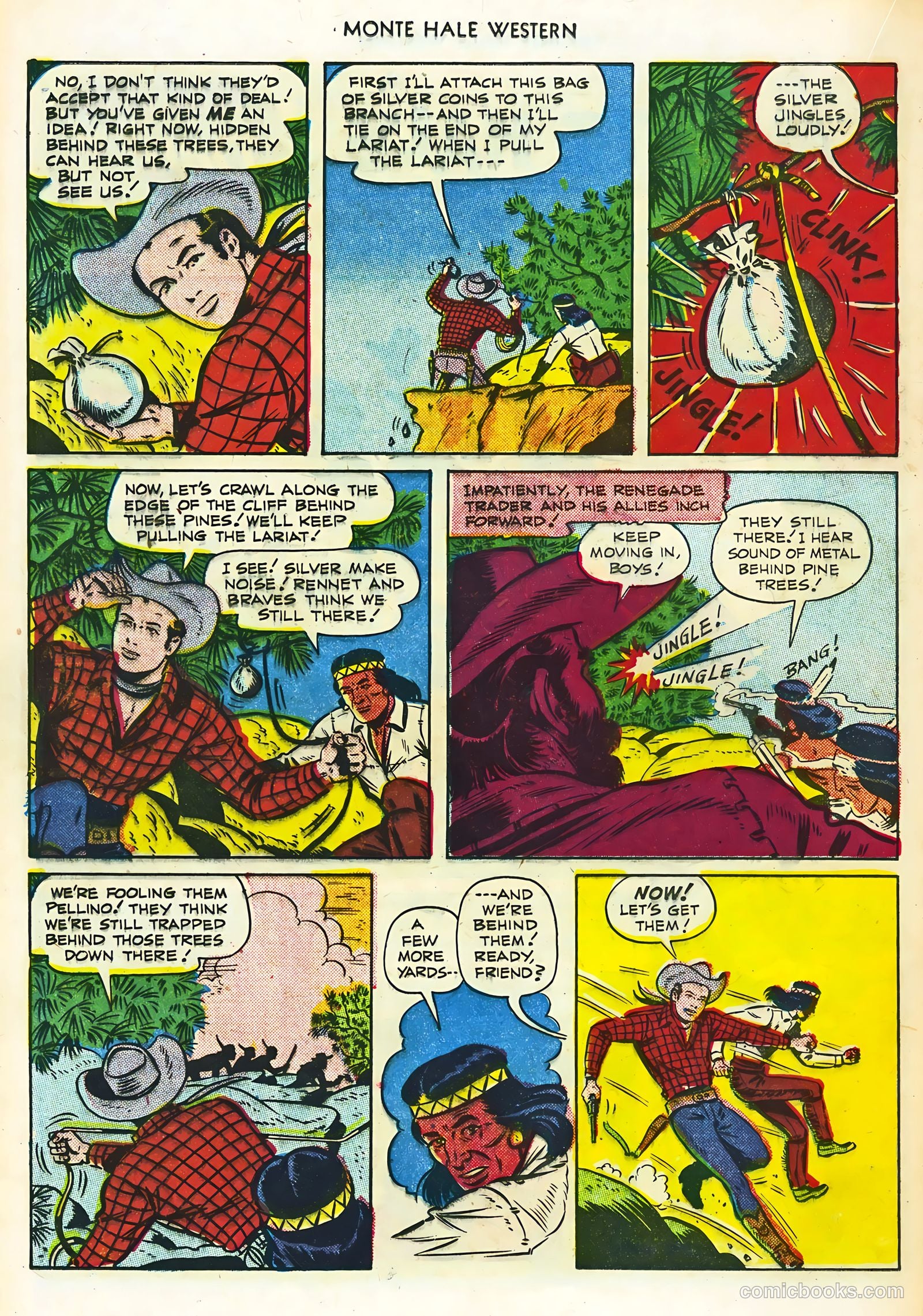Monte Hale Western #60 (1951) — page 16 of 36