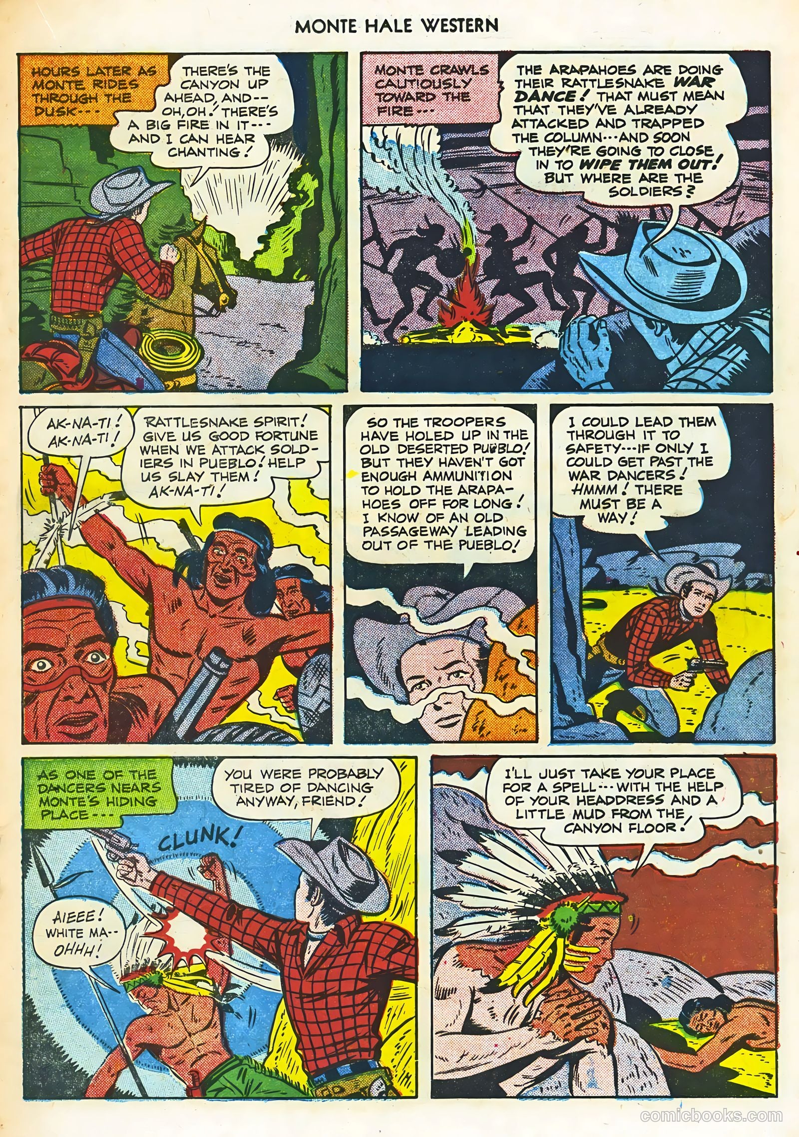 Monte Hale Western #60 (1951) — page 19 of 36