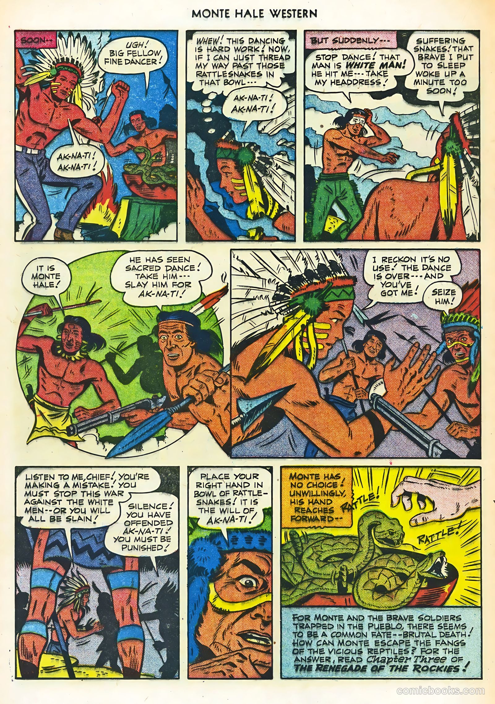 Monte Hale Western #60 (1951) — page 20 of 36