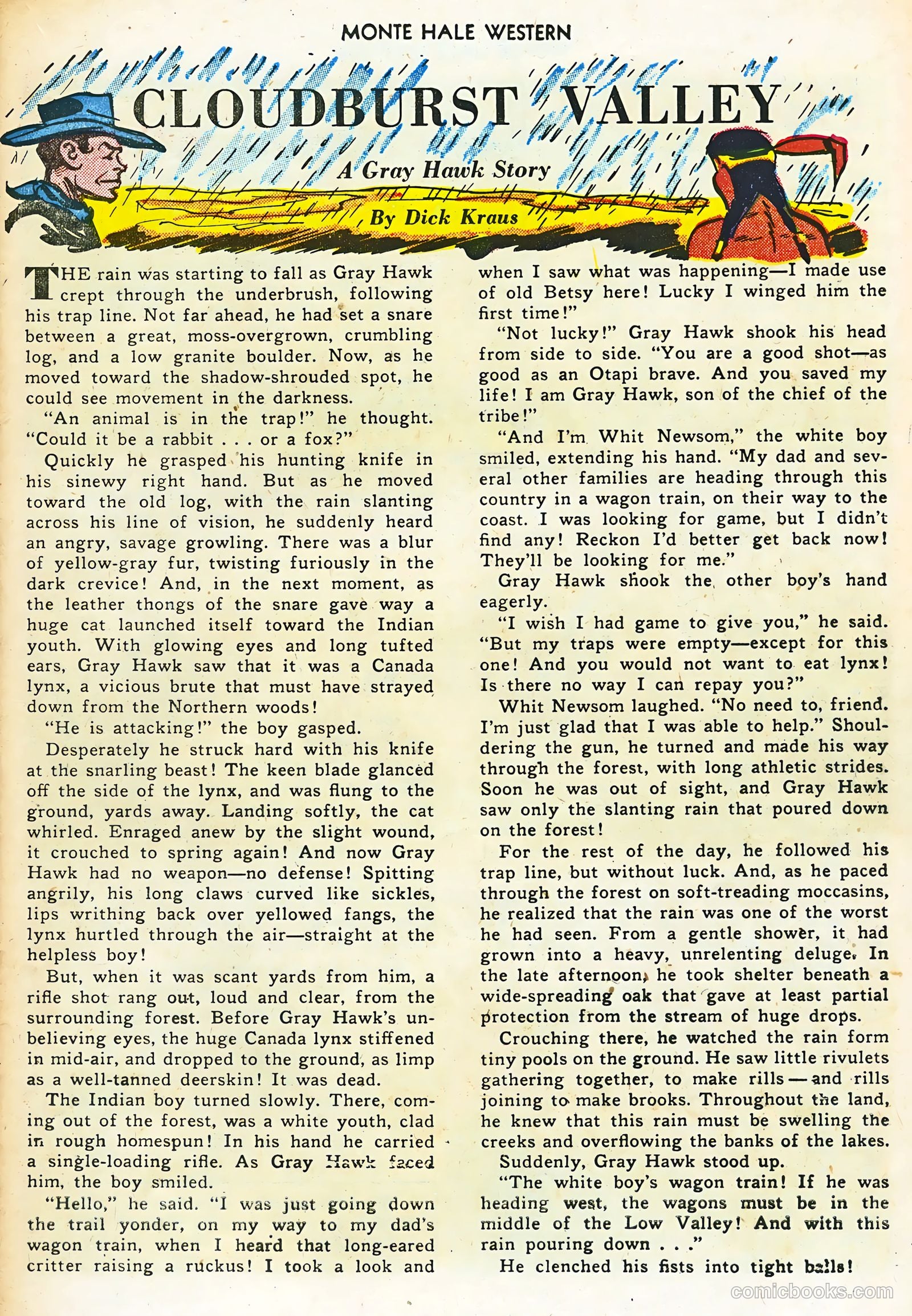Monte Hale Western #60 (1951) — page 23 of 36
