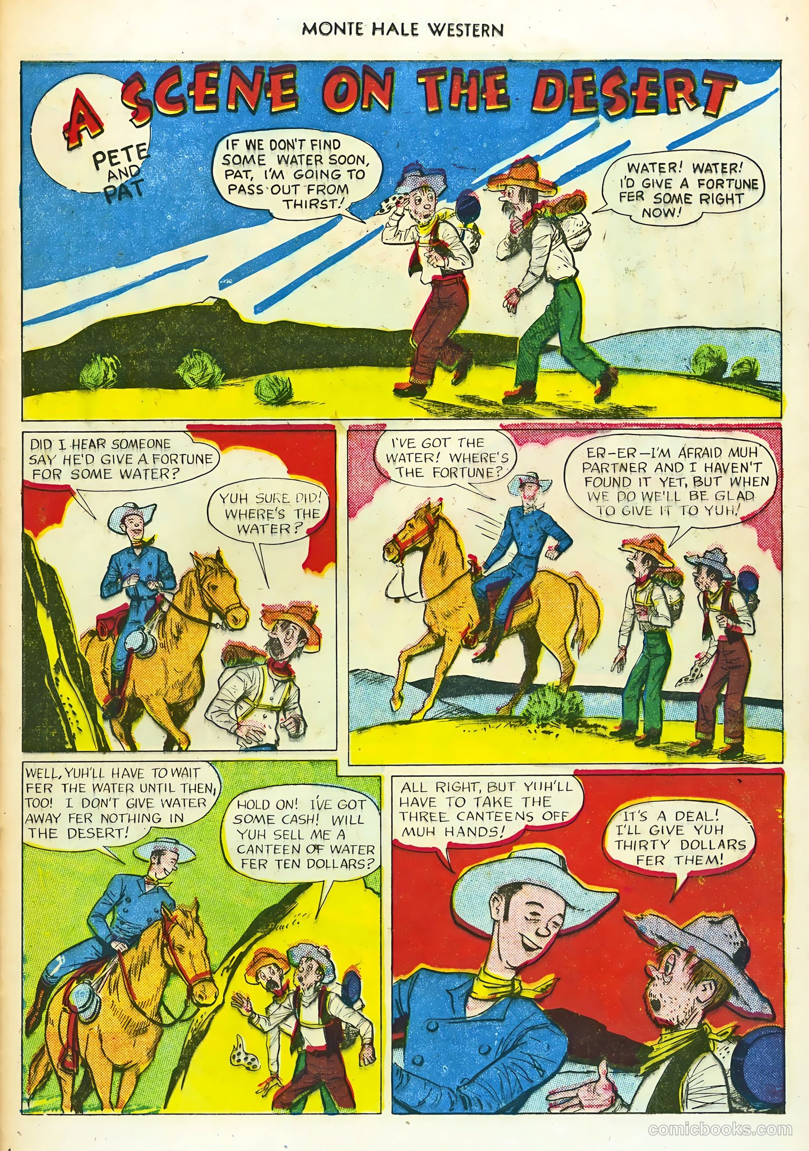 Monte Hale Western #60 (1951) — page 25 of 36