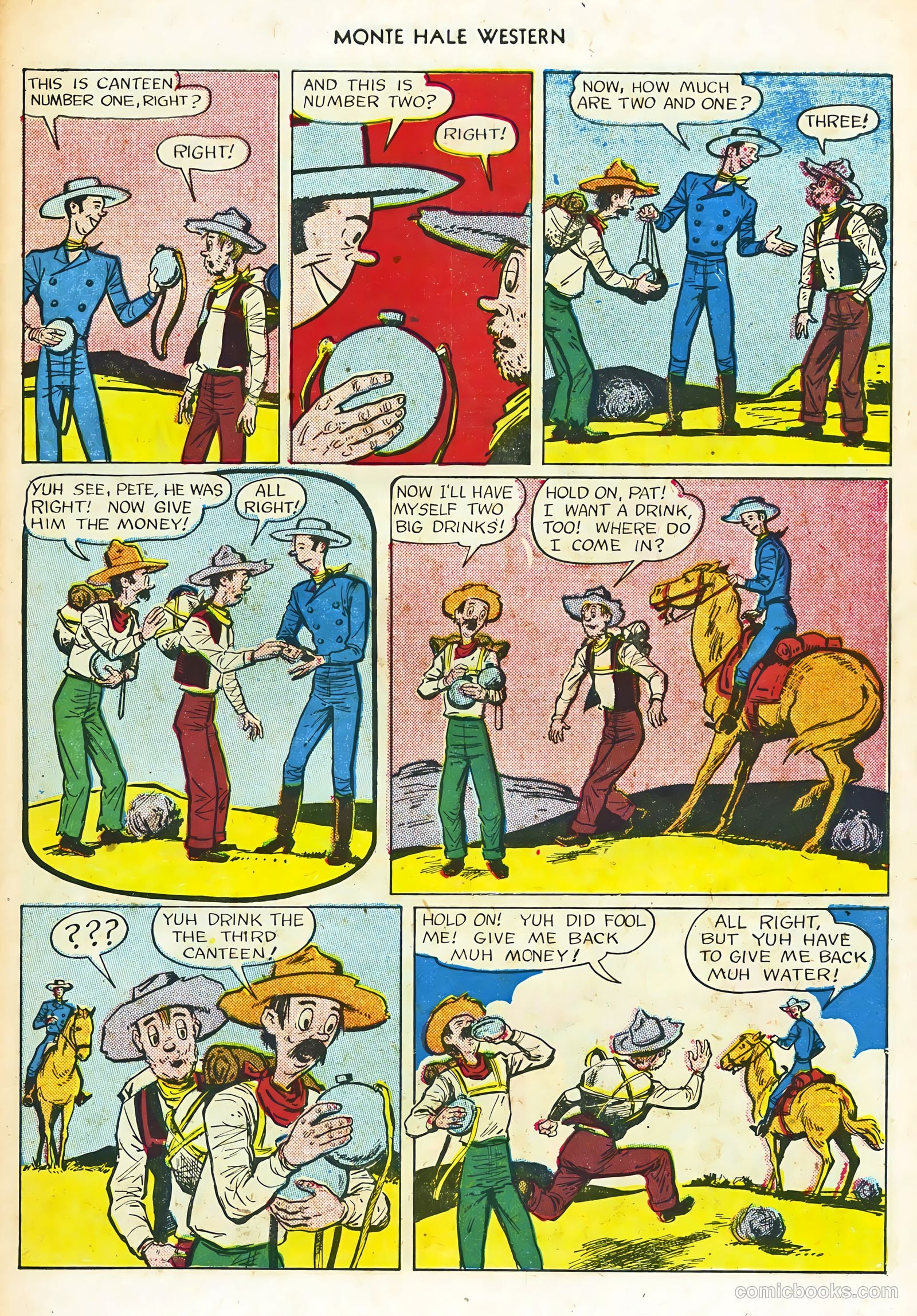 Monte Hale Western #60 (1951) — page 27 of 36
