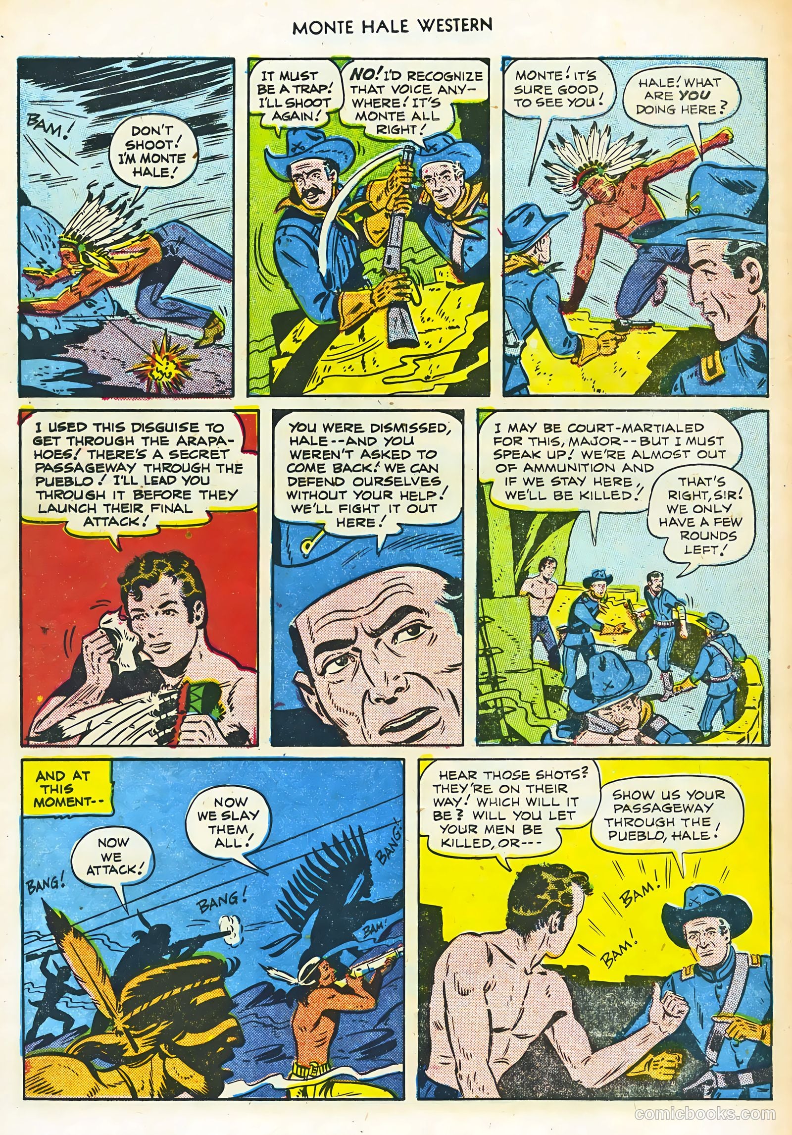 Monte Hale Western #60 (1951) — page 30 of 36