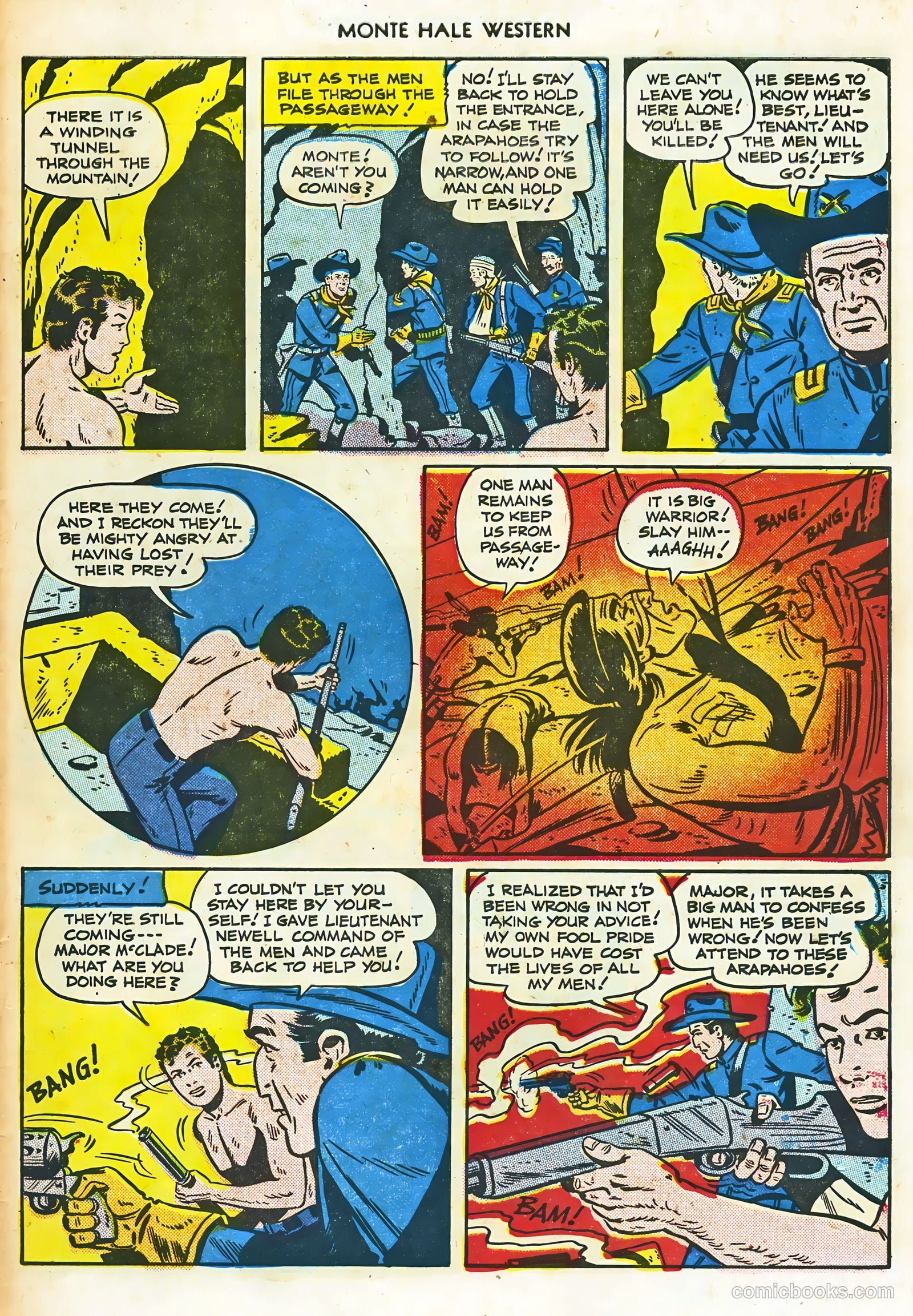 Monte Hale Western #60 (1951) — page 31 of 36
