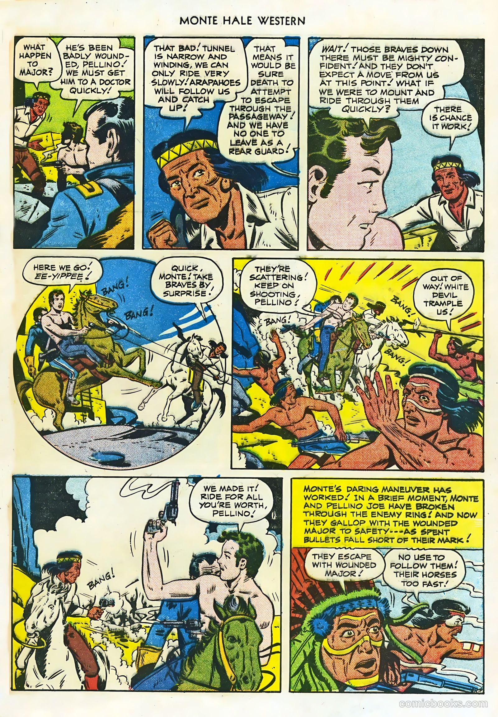 Monte Hale Western #60 (1951) — page 33 of 36
