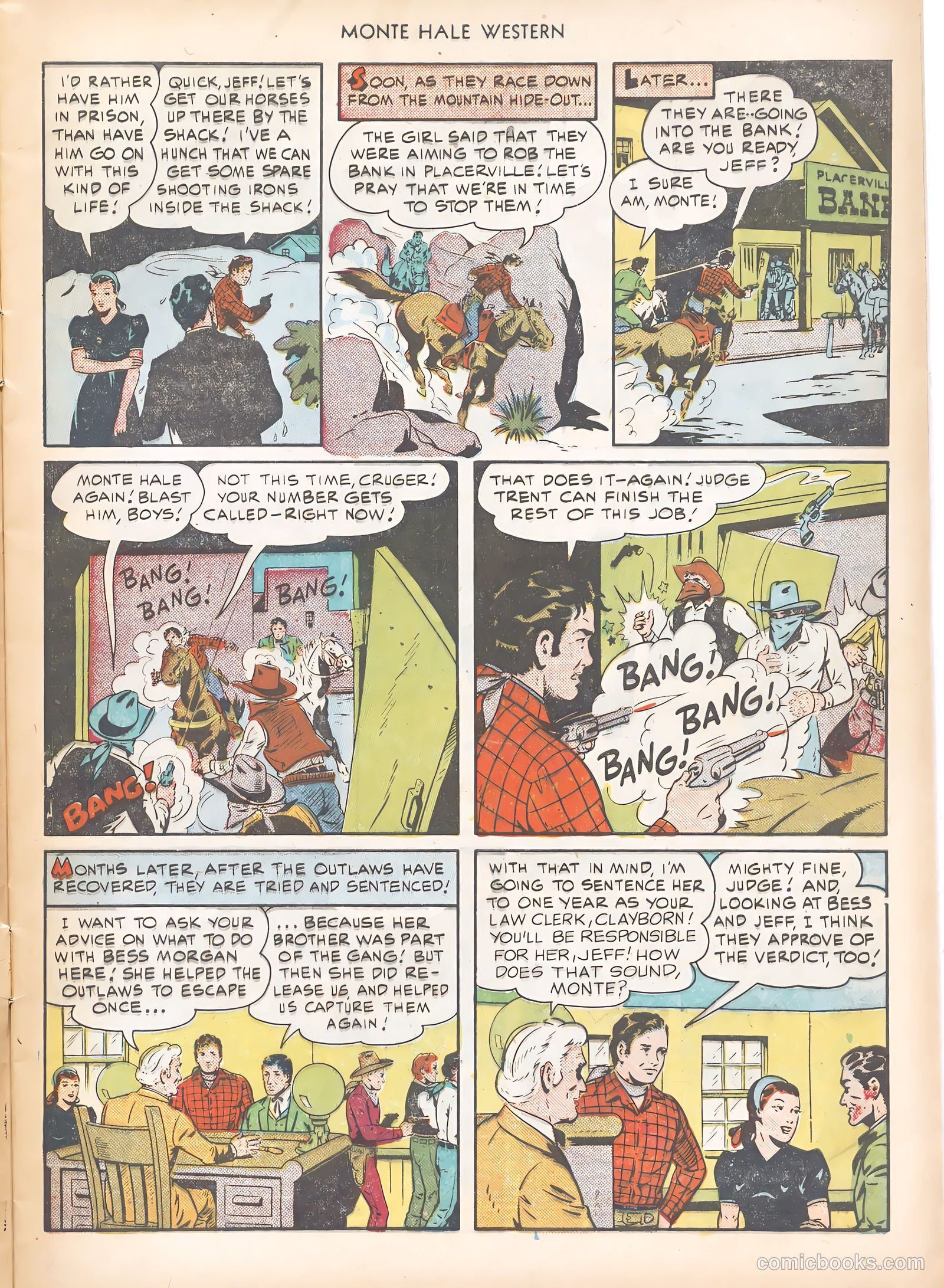 Monte Hale Western #62 (1951) — page 9 of 36