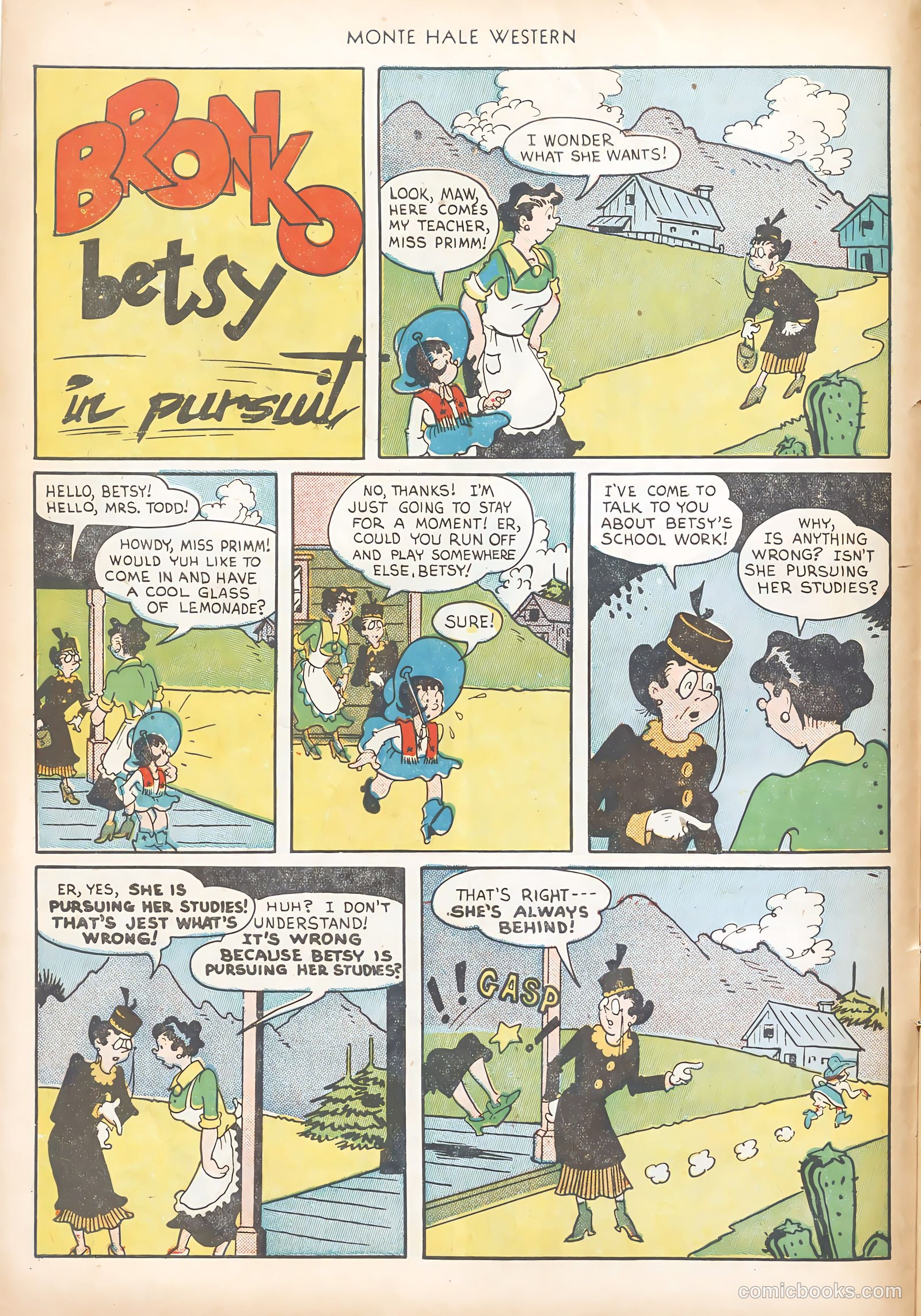 Monte Hale Western #62 (1951) — page 10 of 36