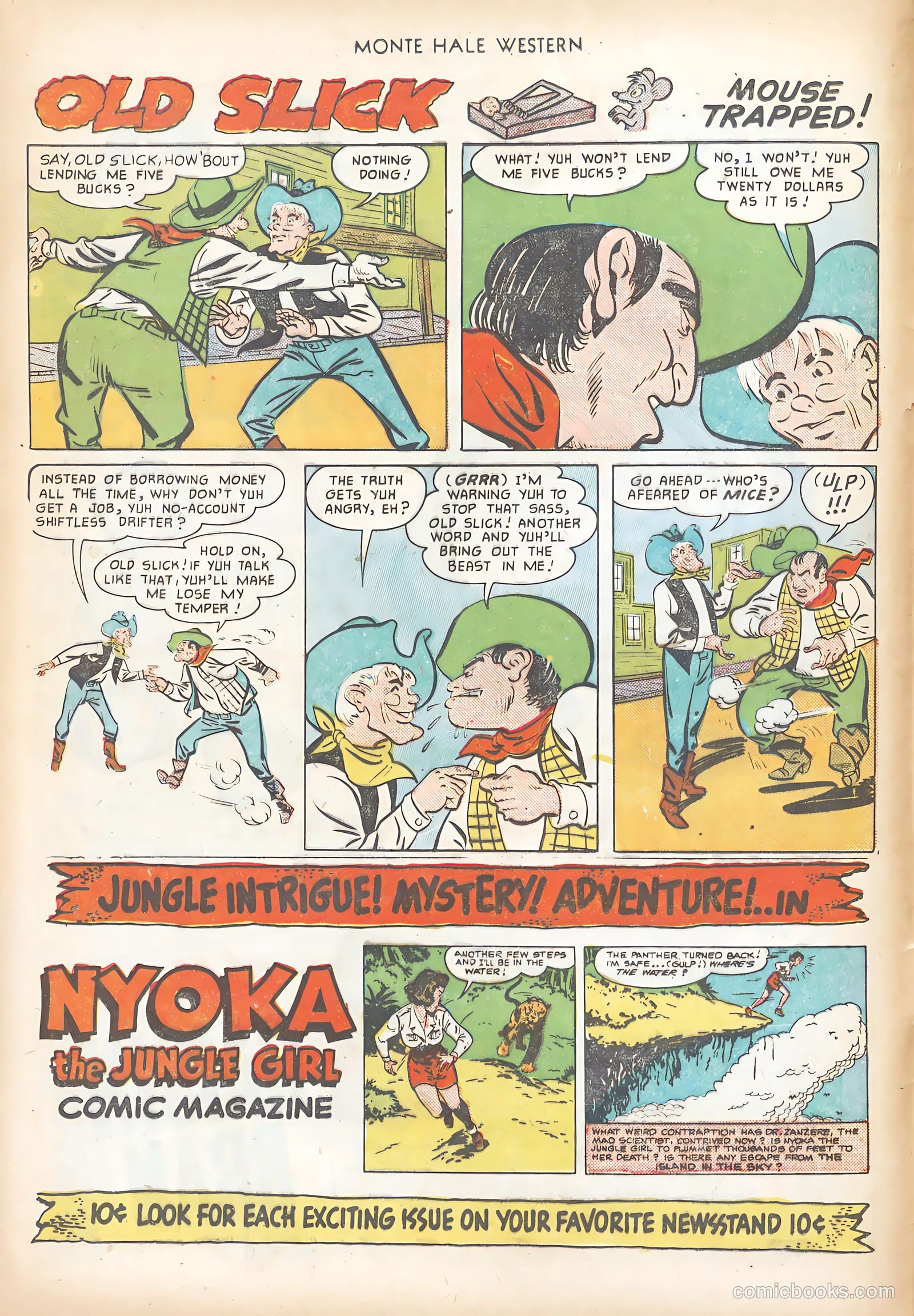 Monte Hale Western #62 (1951) — page 12 of 36