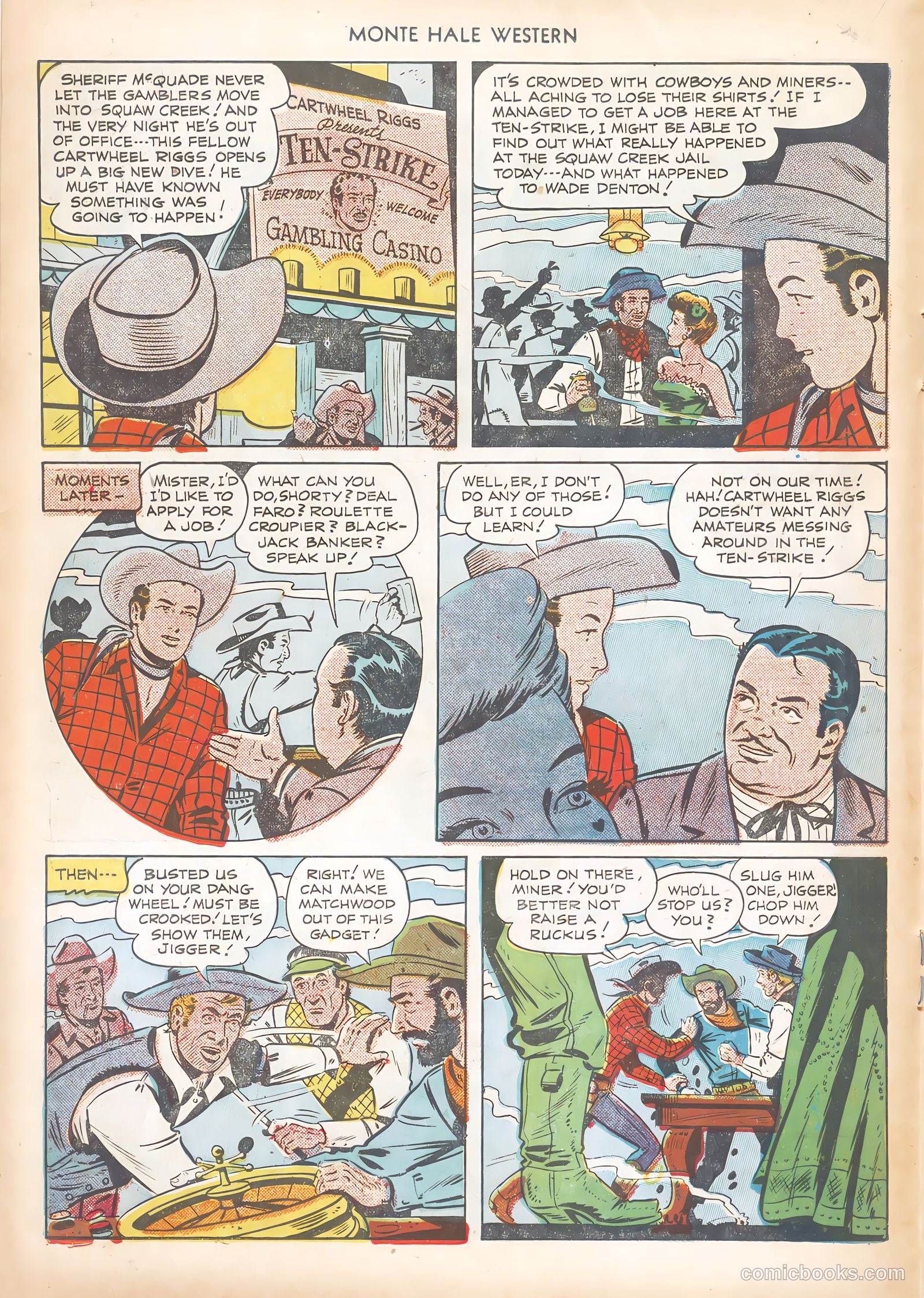 Monte Hale Western #62 (1951) — page 18 of 36