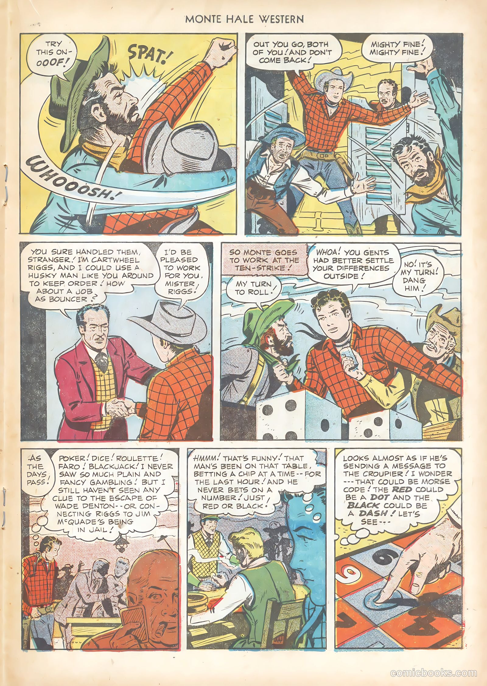 Monte Hale Western #62 (1951) — page 19 of 36