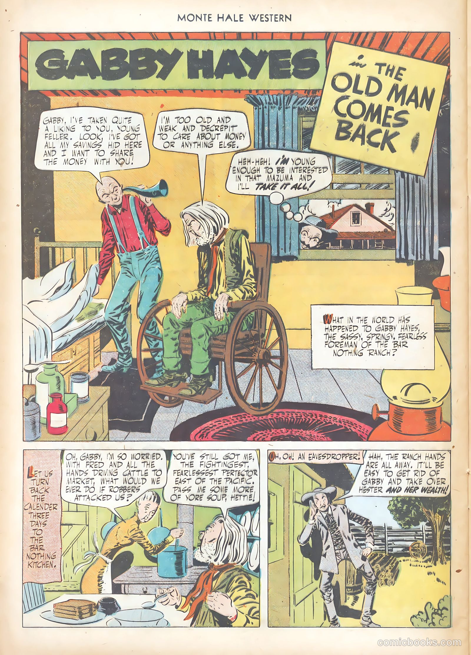 Monte Hale Western #62 (1951) — page 24 of 36