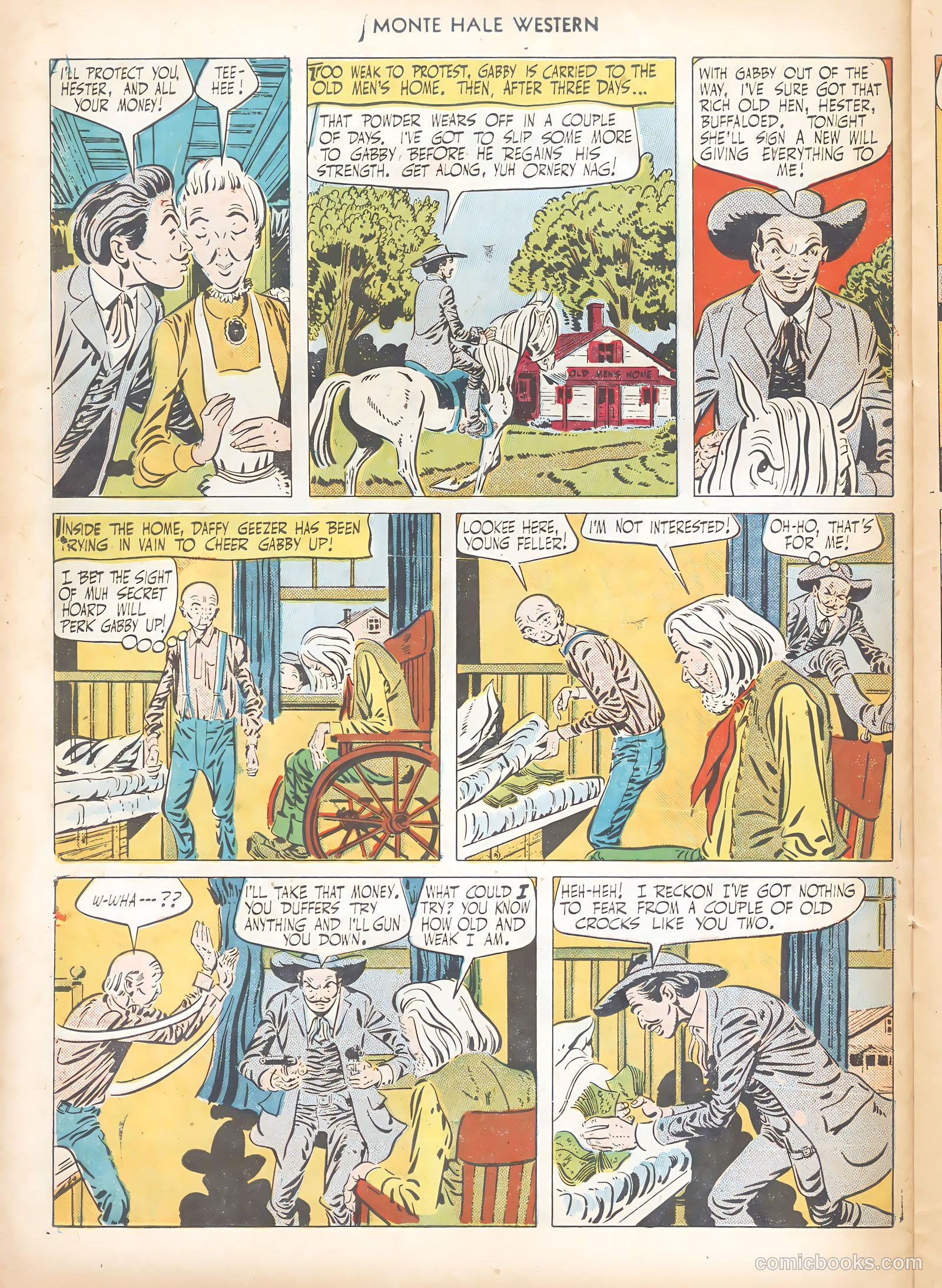 Monte Hale Western #62 (1951) — page 26 of 36
