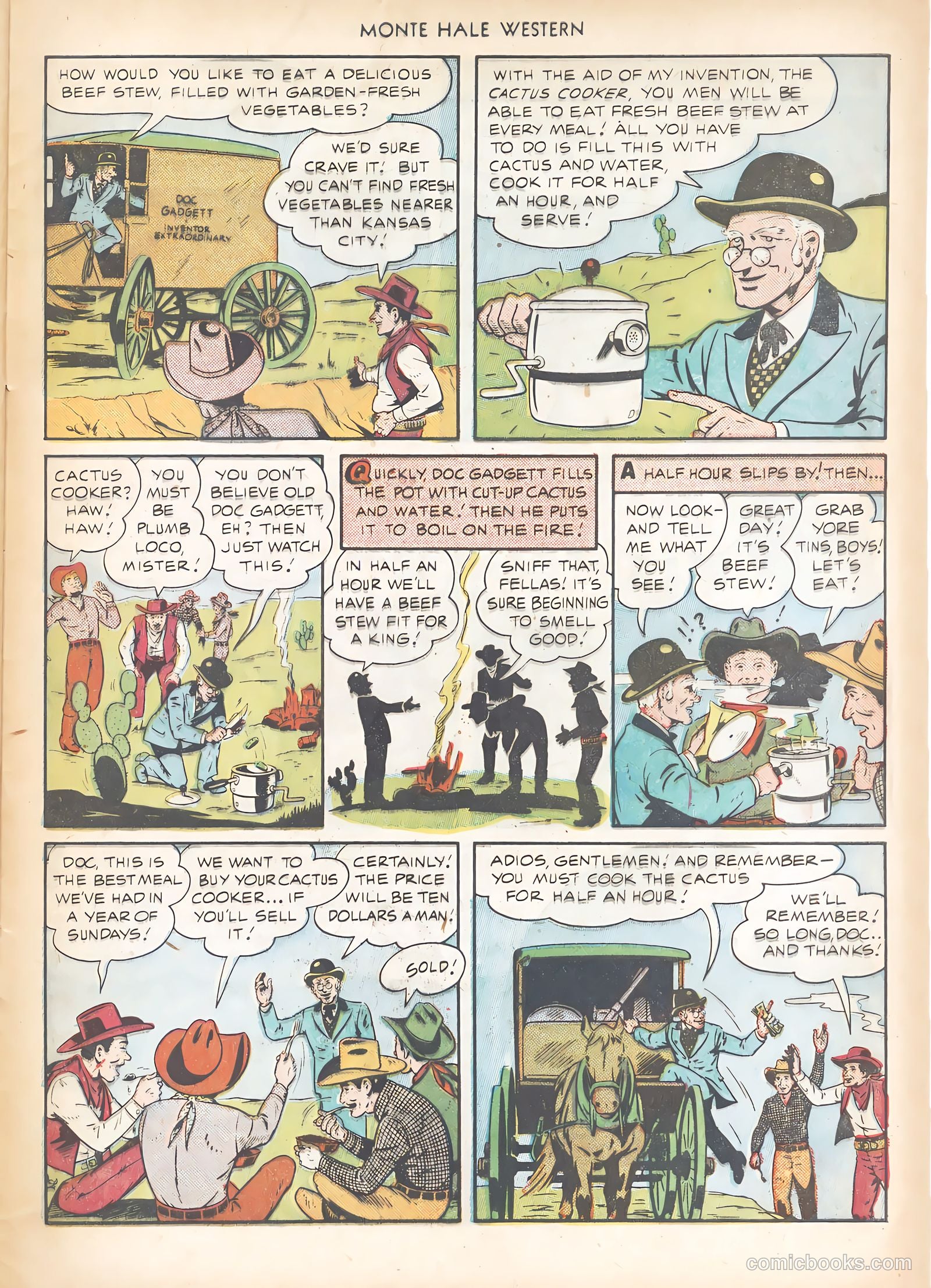 Monte Hale Western #62 (1951) — page 29 of 36