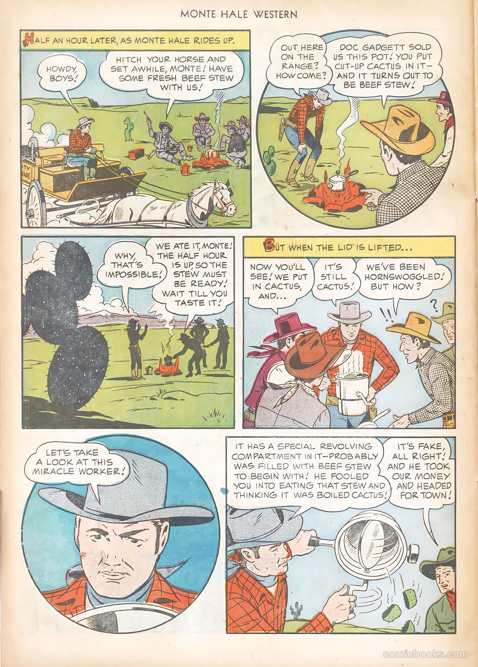 Monte Hale Western #62 (1951) — page 30 of 36