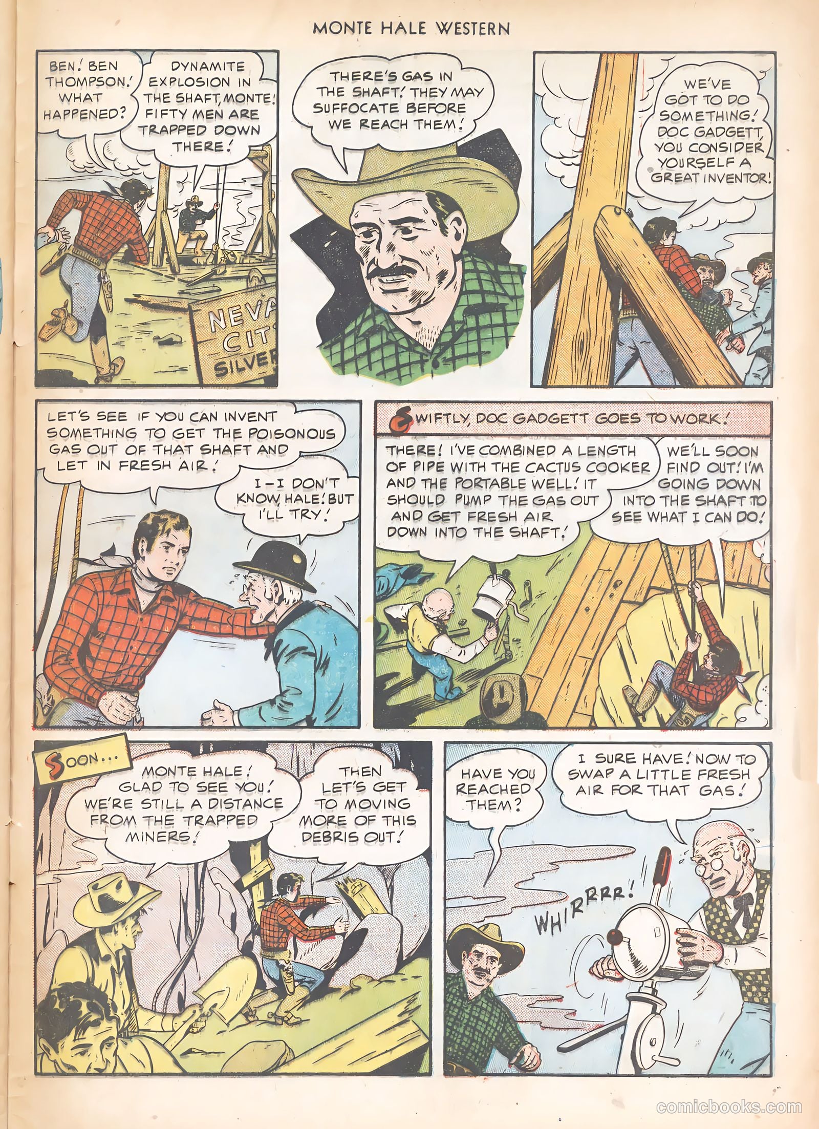 Monte Hale Western #62 (1951) — page 33 of 36