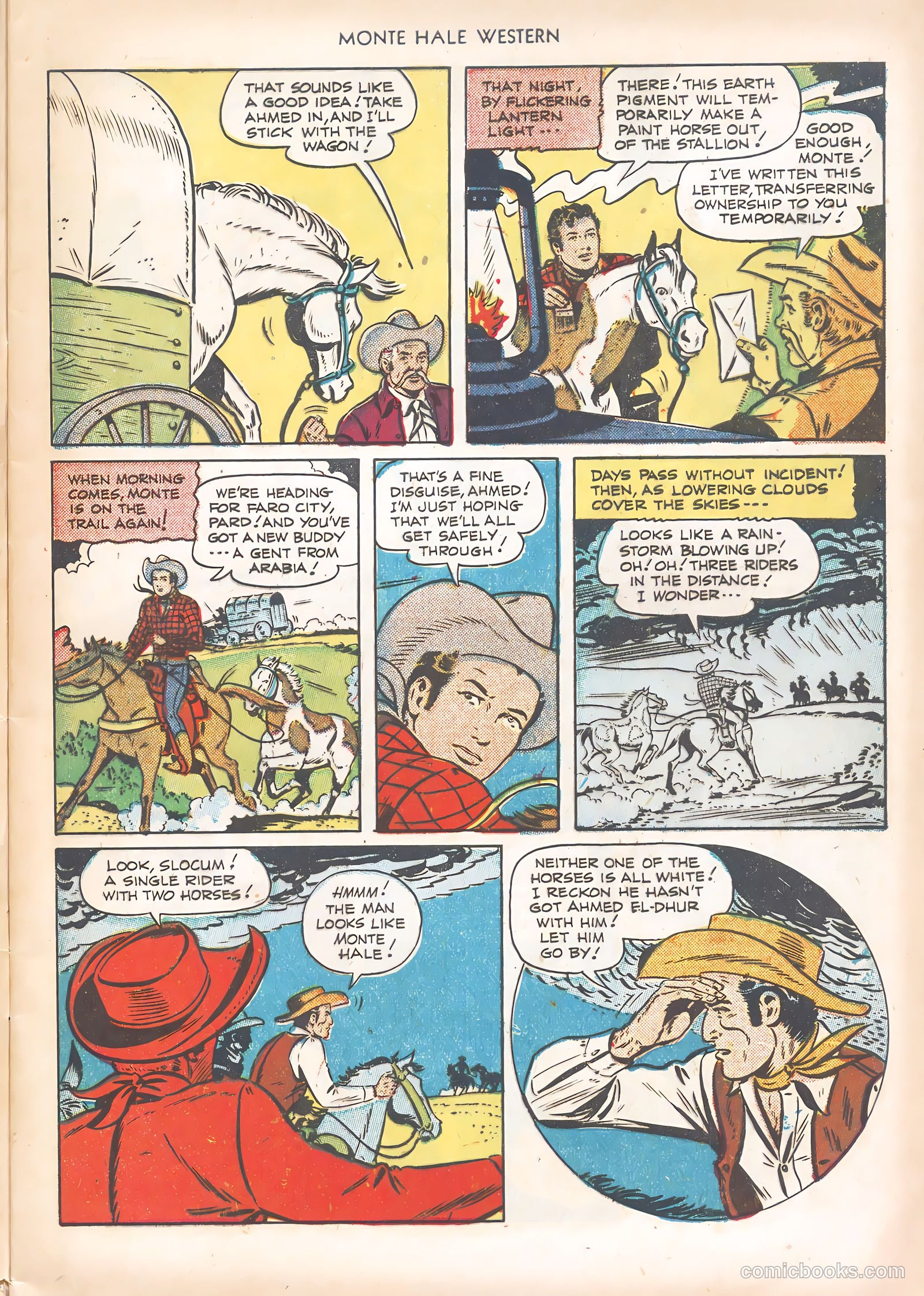 Monte Hale Western #63 (1951) — page 5 of 36