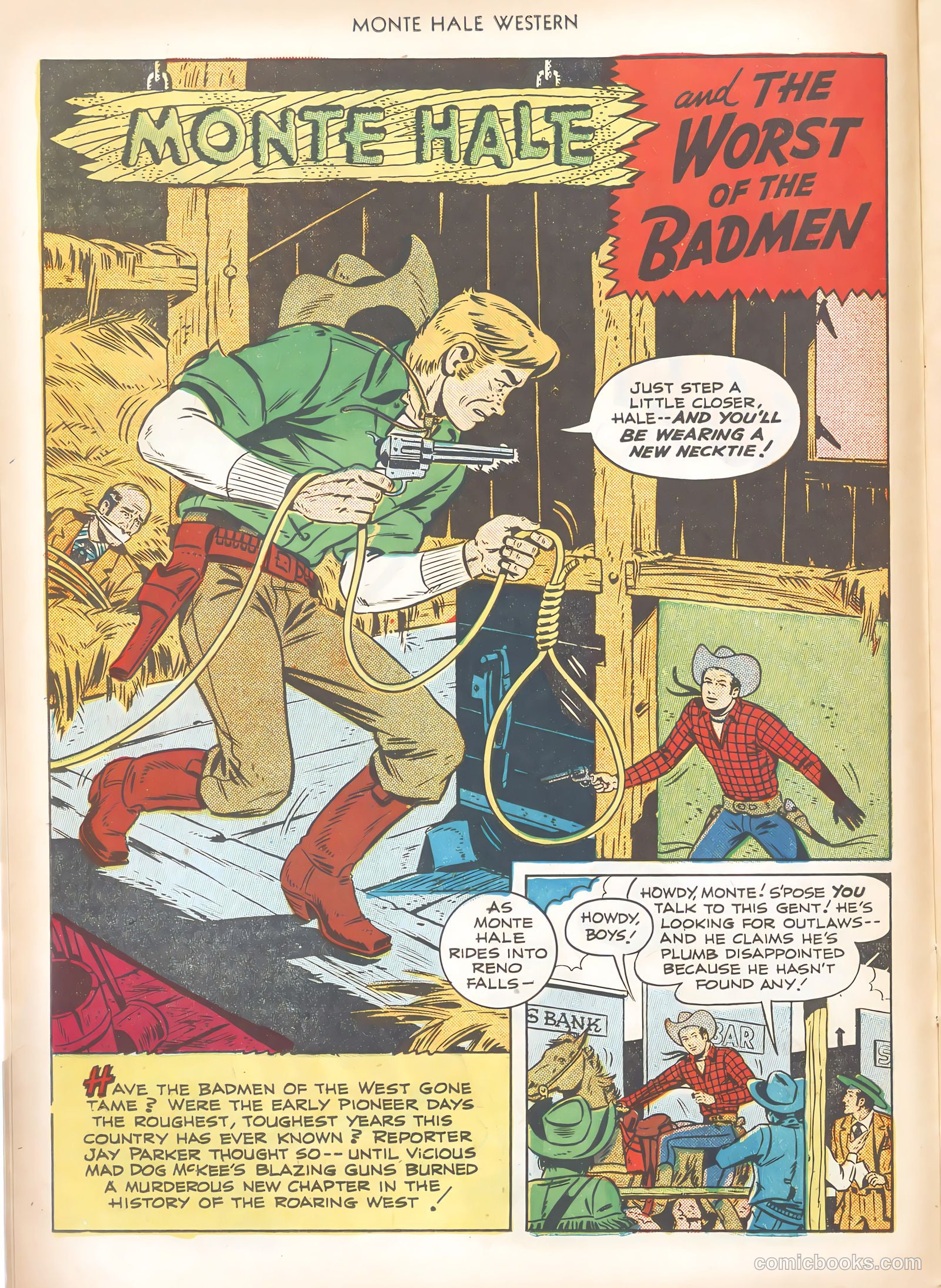 Monte Hale Western #63 (1951) — page 14 of 36