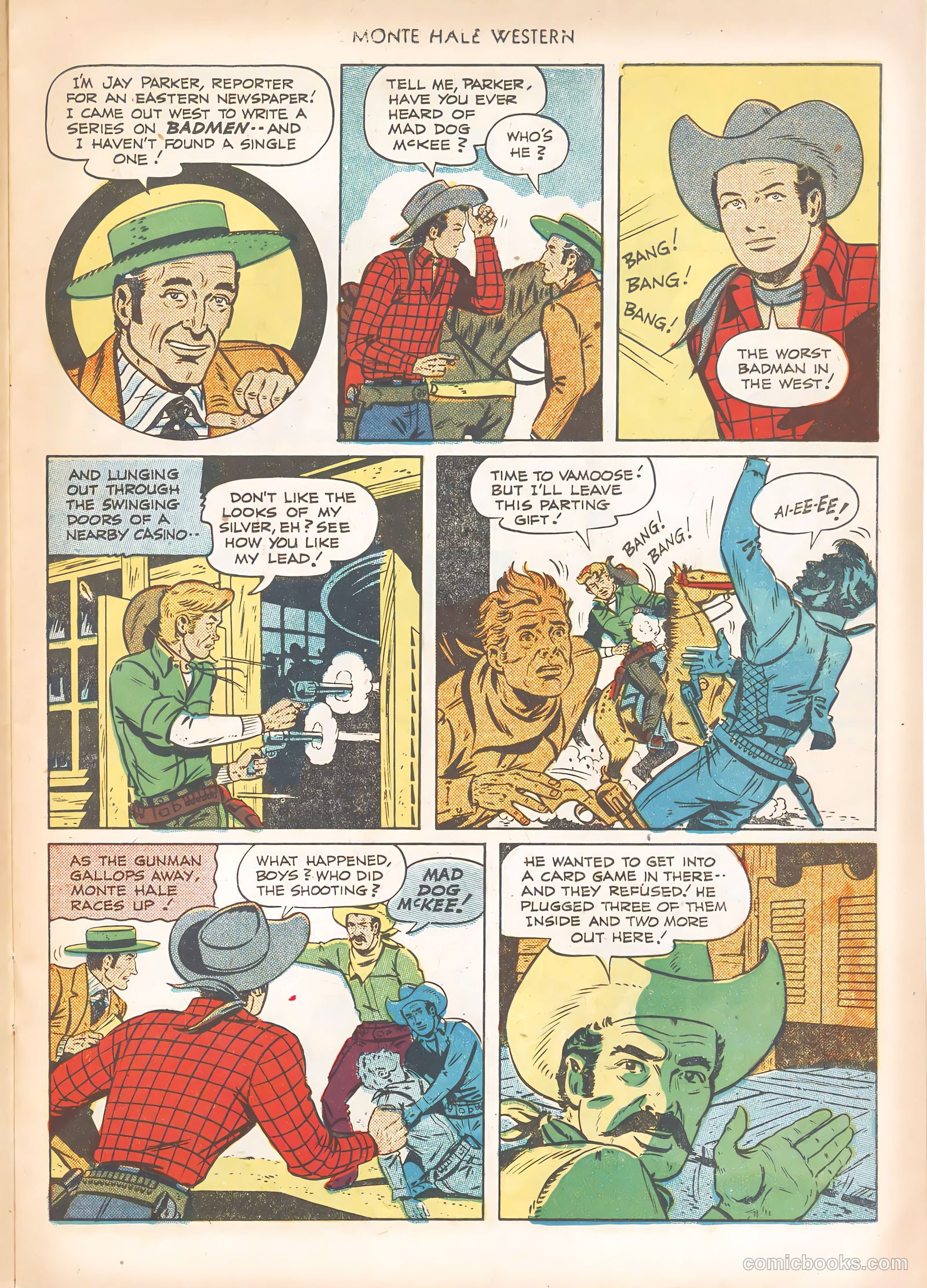 Monte Hale Western #63 (1951) — page 15 of 36