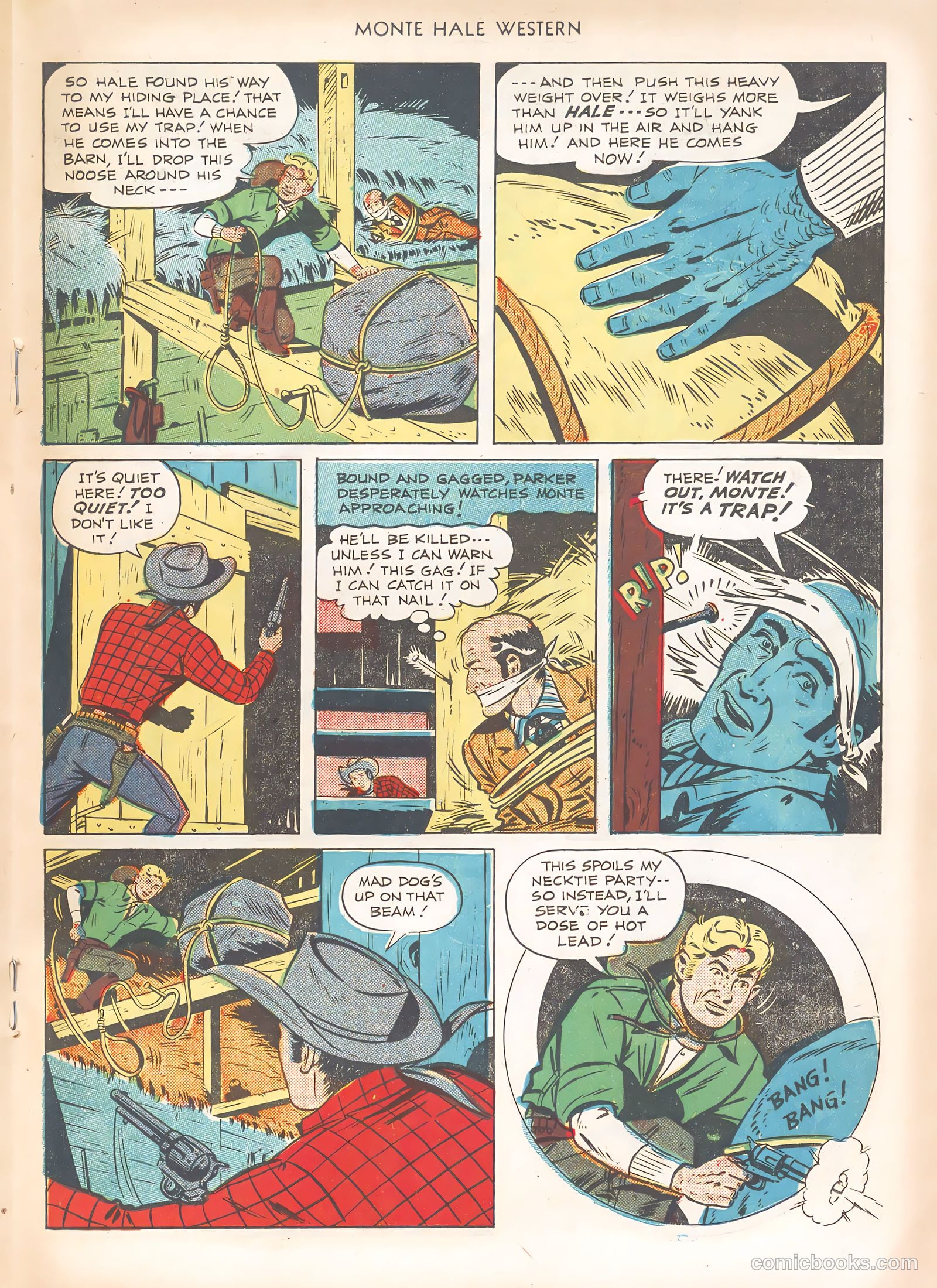Monte Hale Western #63 (1951) — page 19 of 36