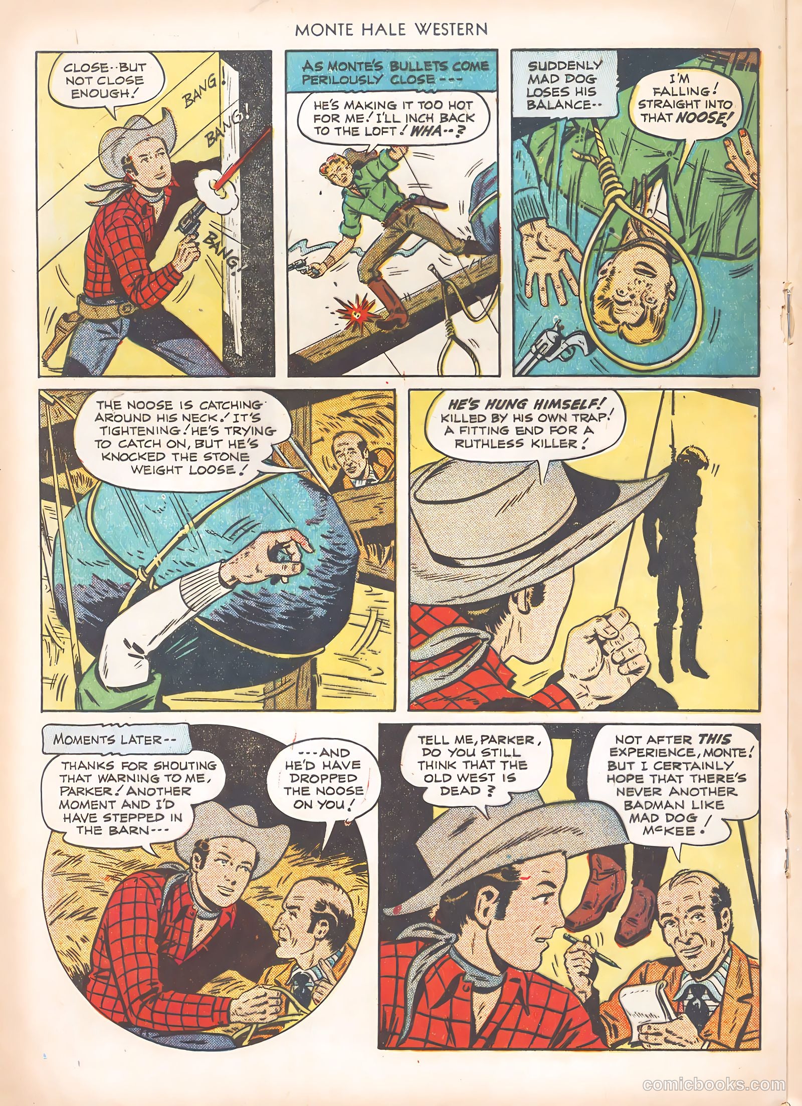 Monte Hale Western #63 (1951) — page 20 of 36