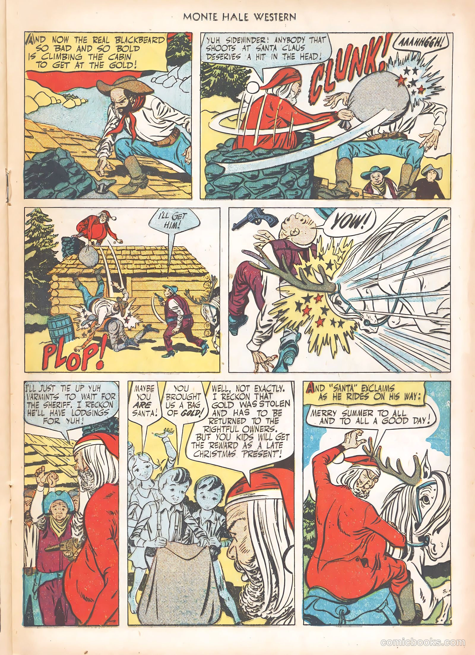 Monte Hale Western #63 (1951) — page 25 of 36