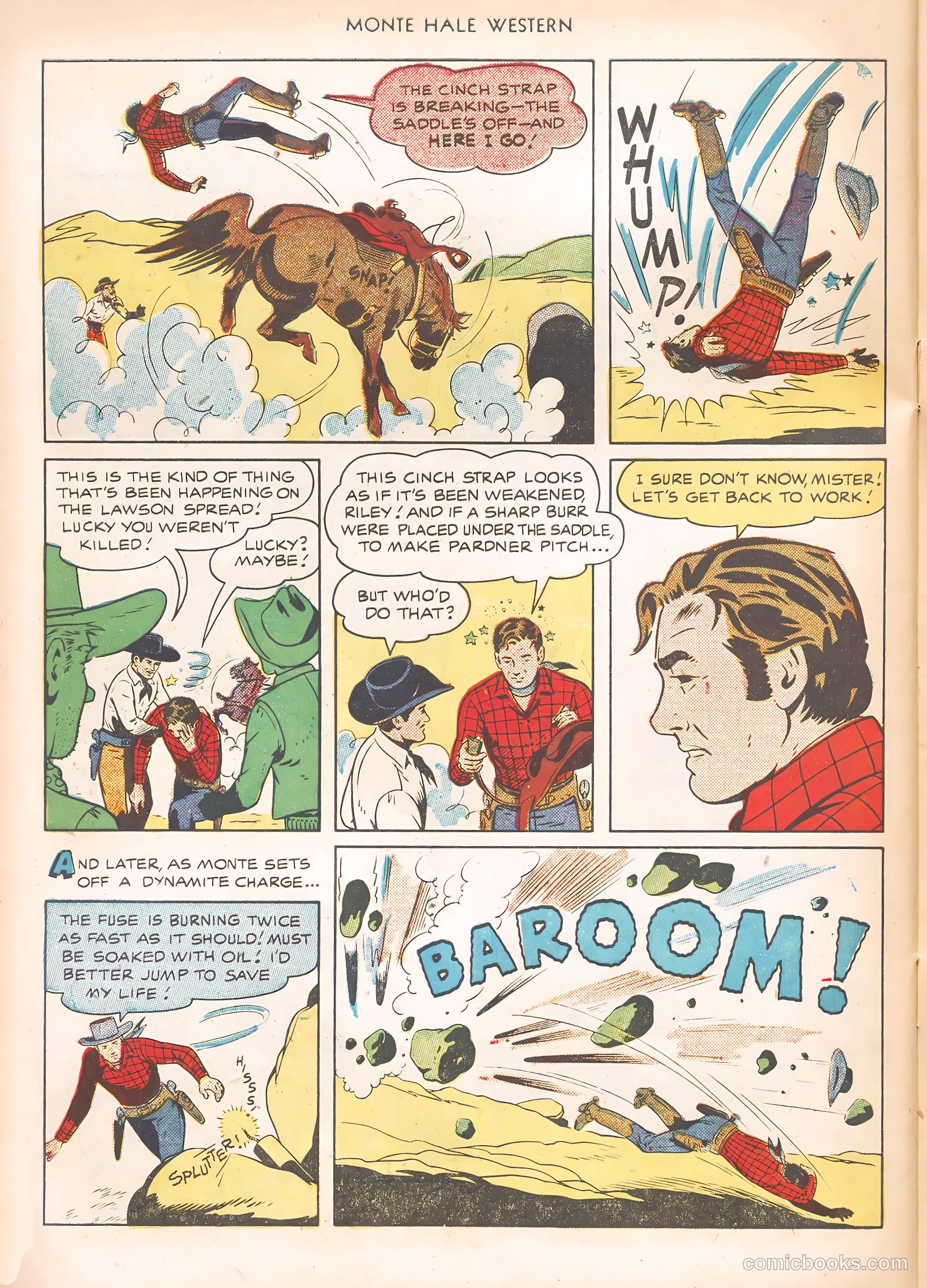 Monte Hale Western #63 (1951) — page 30 of 36