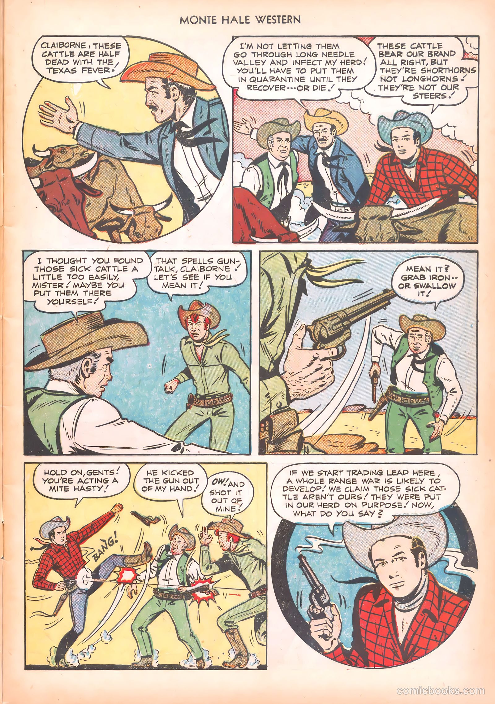 Monte Hale Western #64 (1951) — page 5 of 36