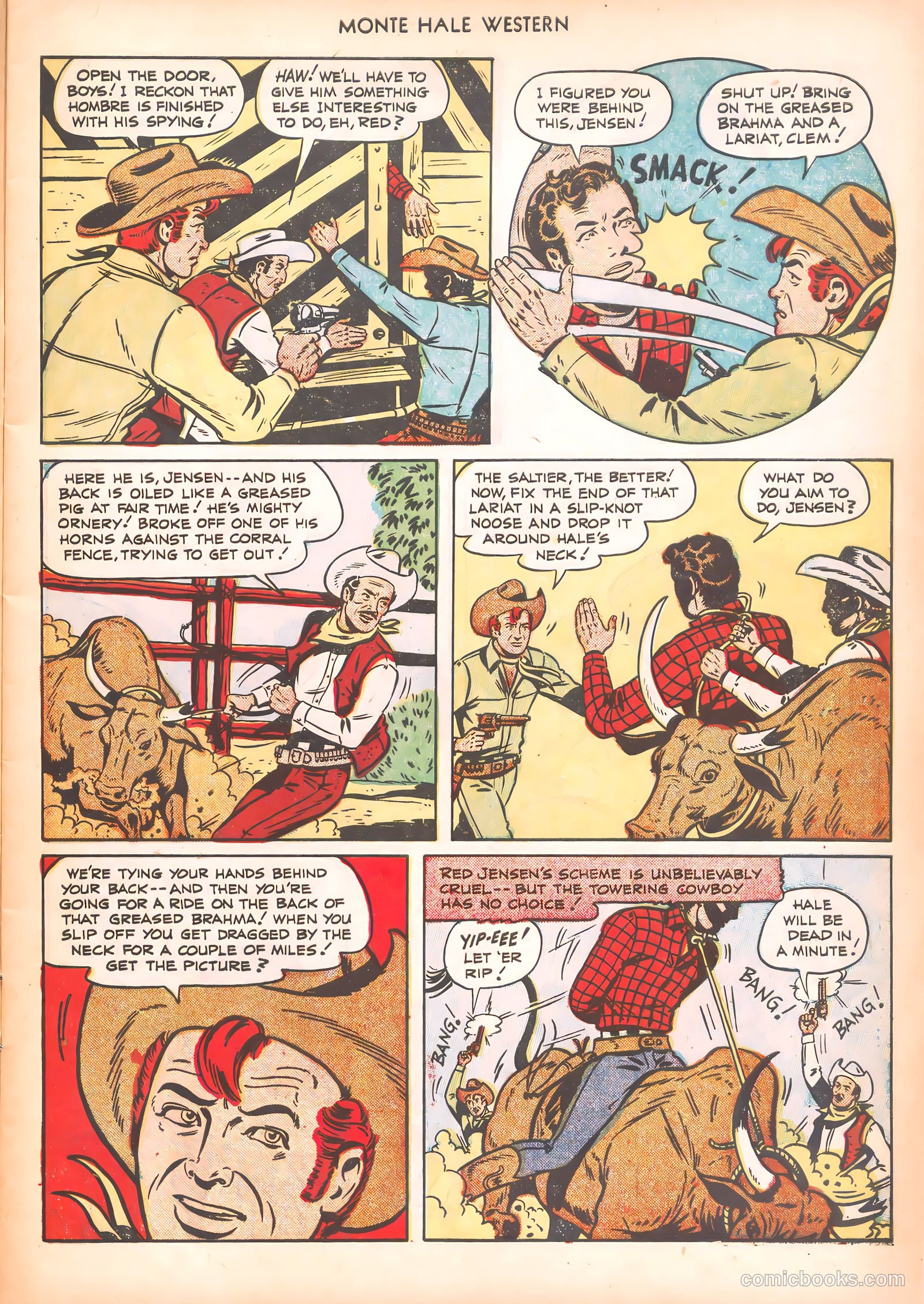 Monte Hale Western #64 (1951) — page 9 of 36