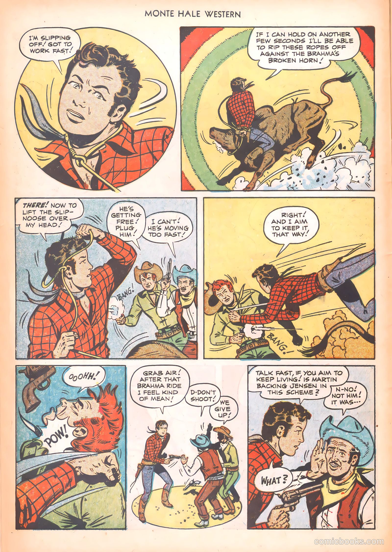 Monte Hale Western #64 (1951) — page 10 of 36