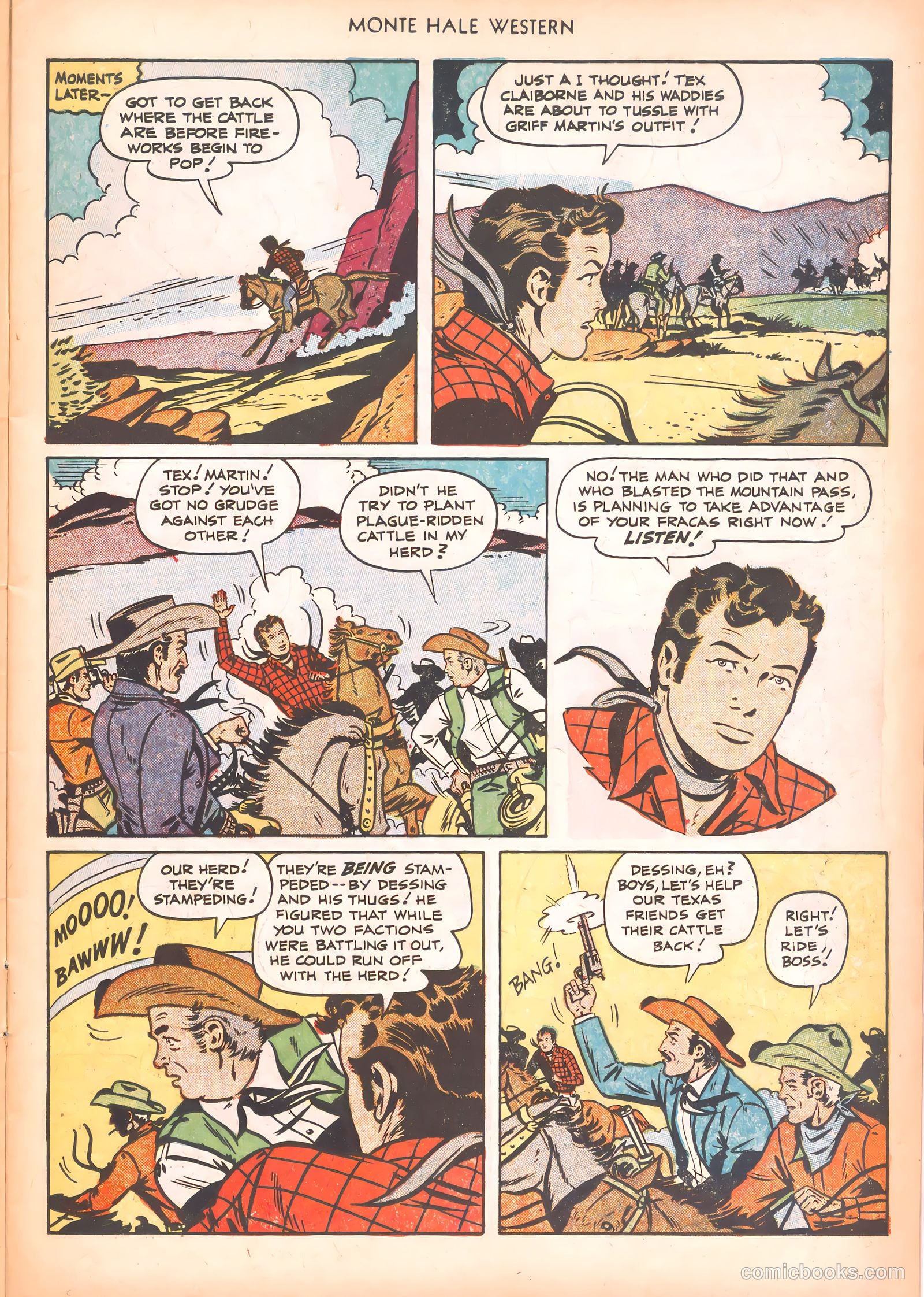 Monte Hale Western #64 (1951) — page 11 of 36