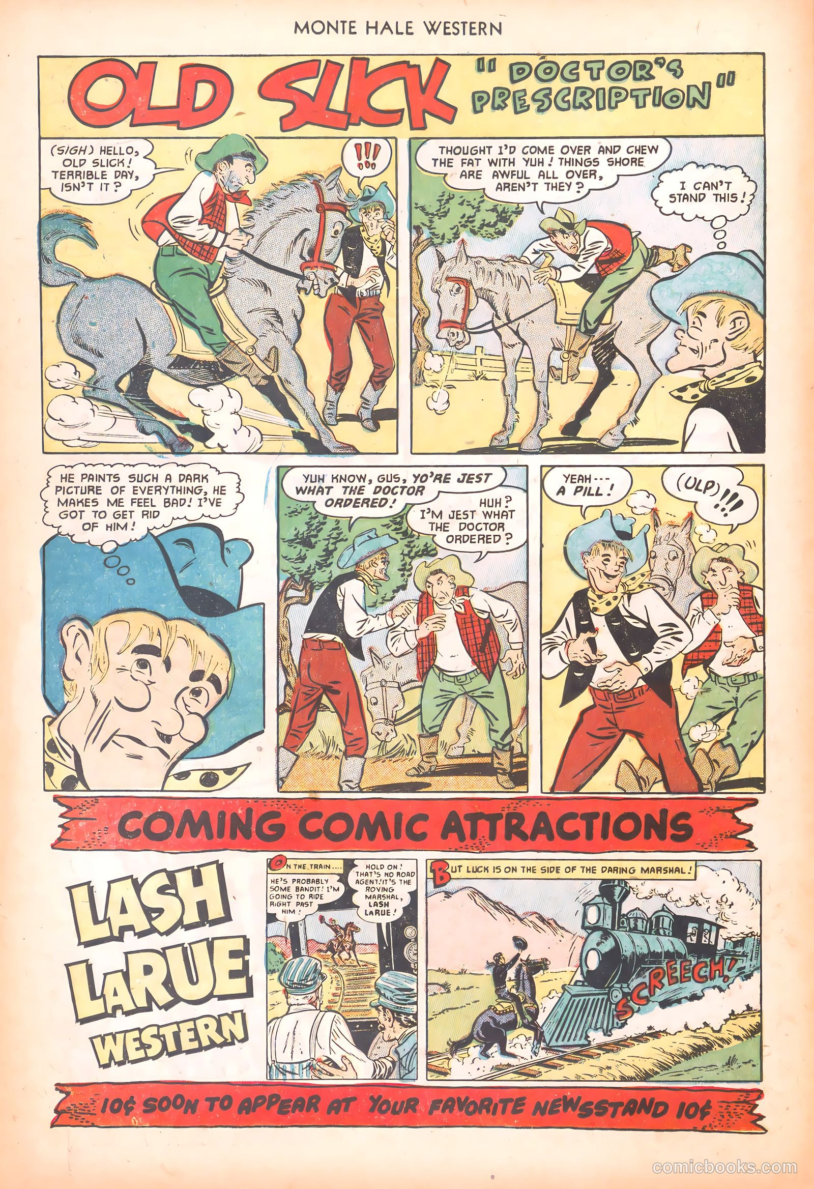 Monte Hale Western #64 (1951) — page 14 of 36