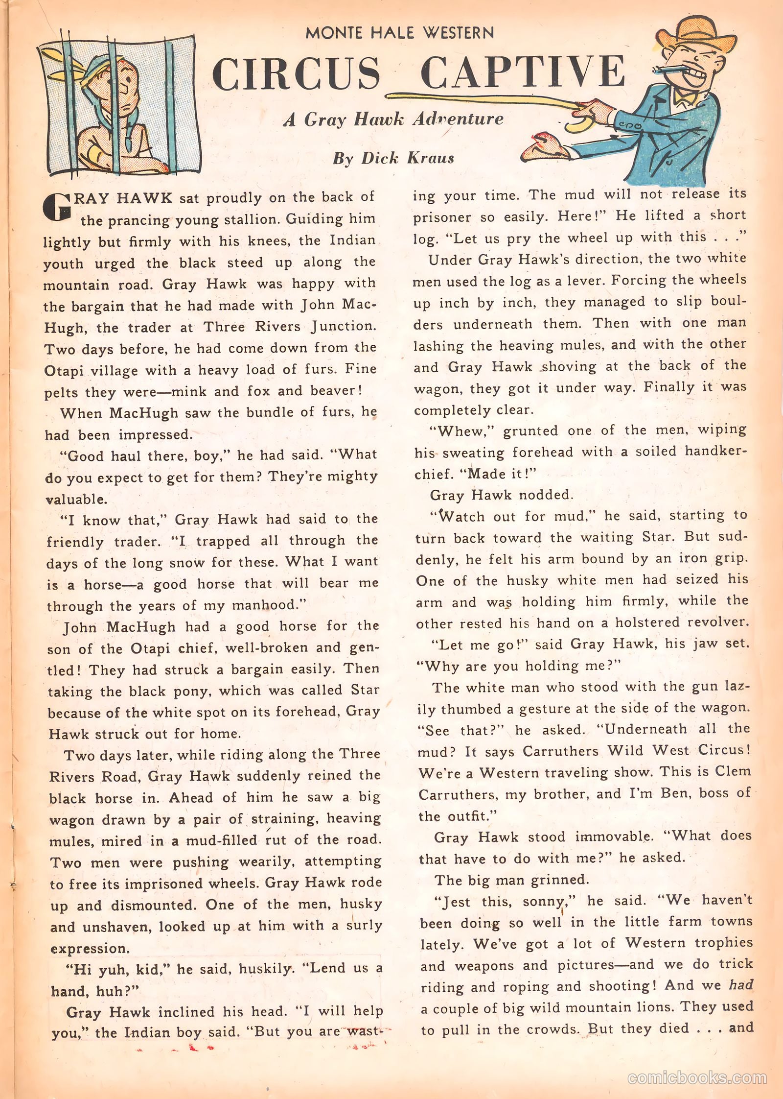 Monte Hale Western #64 (1951) — page 15 of 36