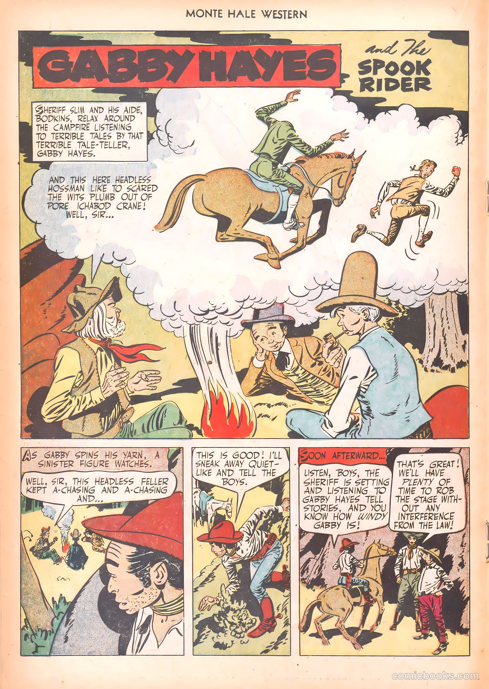 Monte Hale Western #64 (1951) — page 18 of 36
