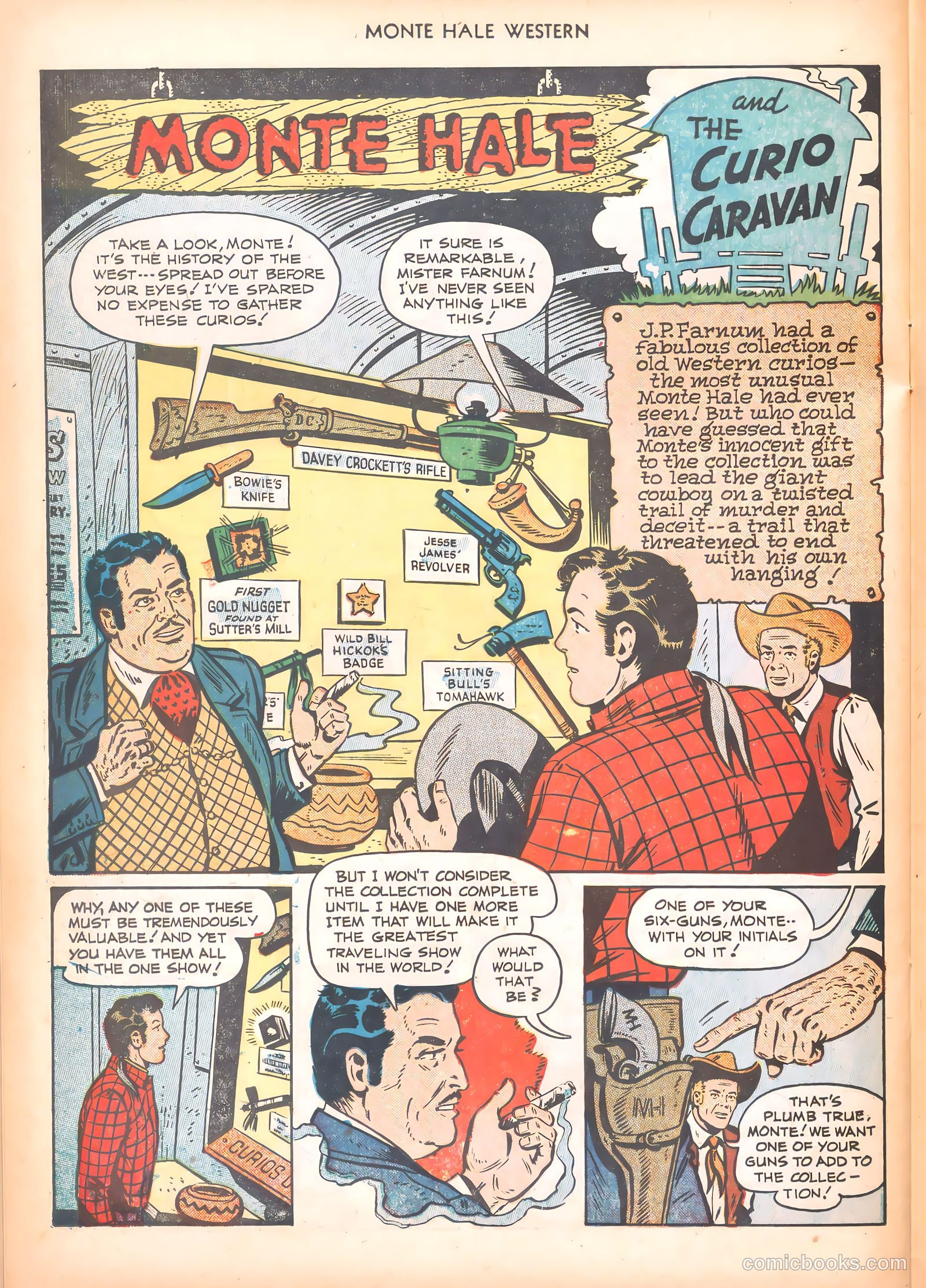 Monte Hale Western #64 (1951) — page 26 of 36