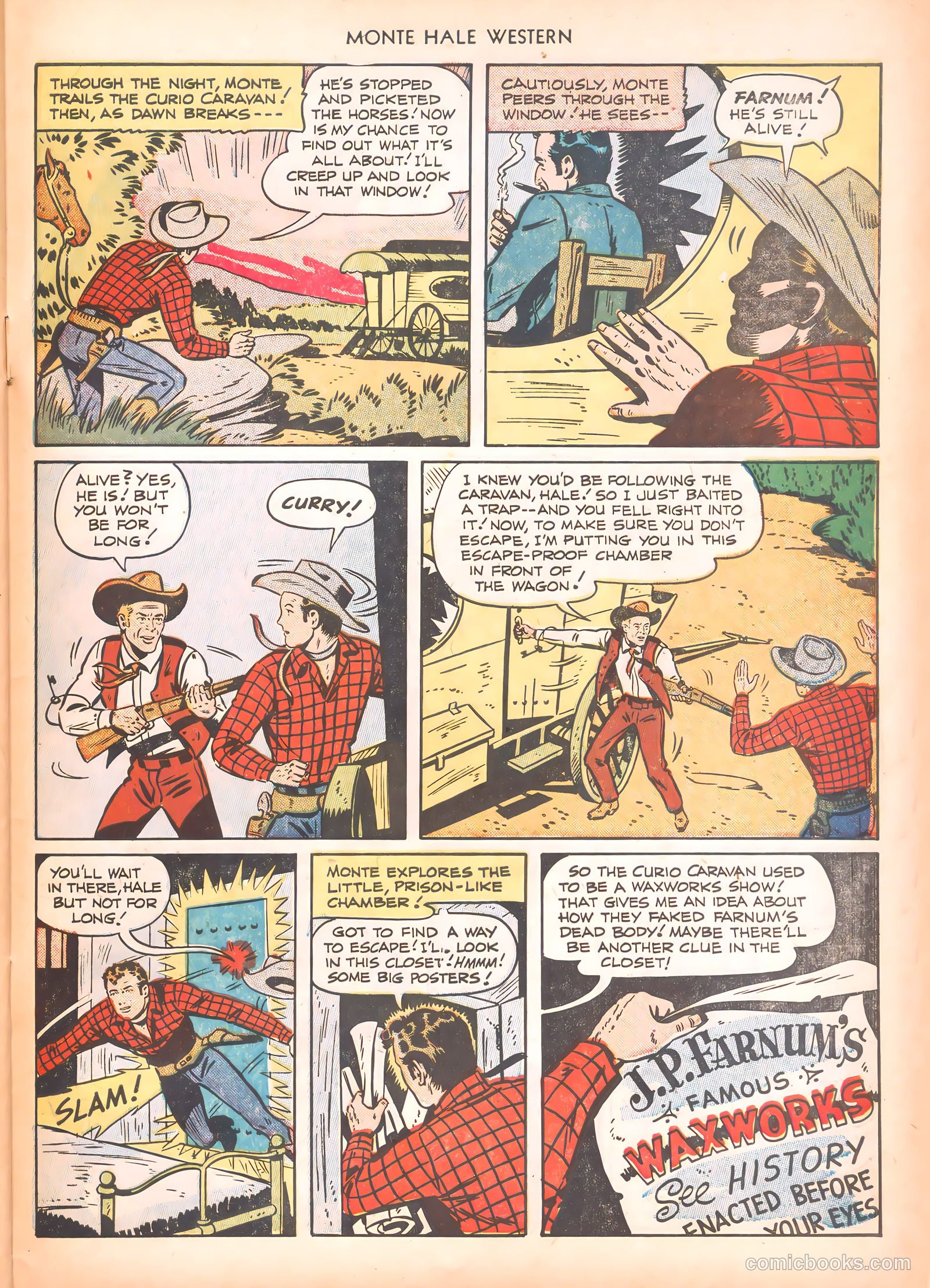 Monte Hale Western #64 (1951) — page 31 of 36