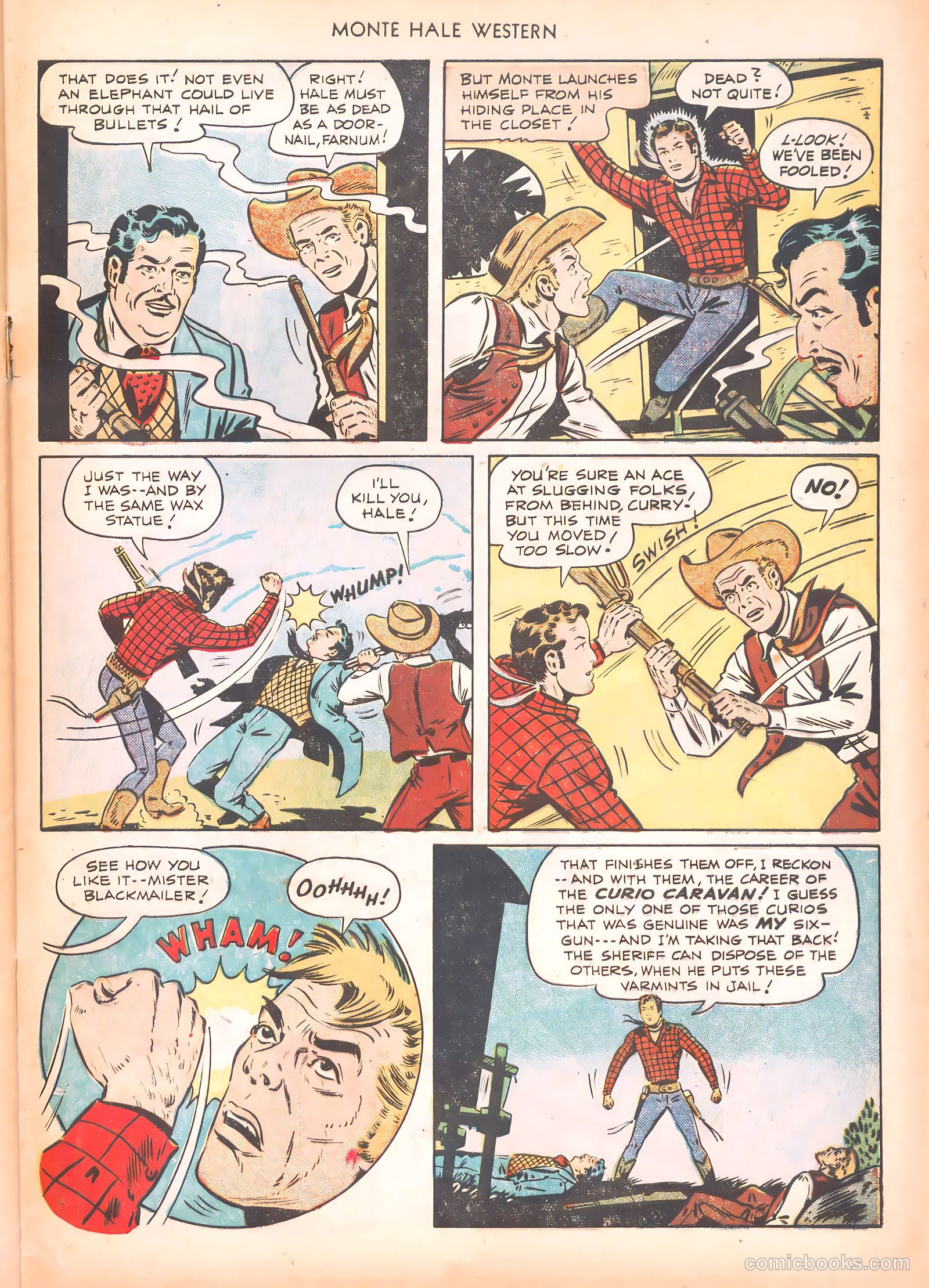 Monte Hale Western #64 (1951) — page 33 of 36