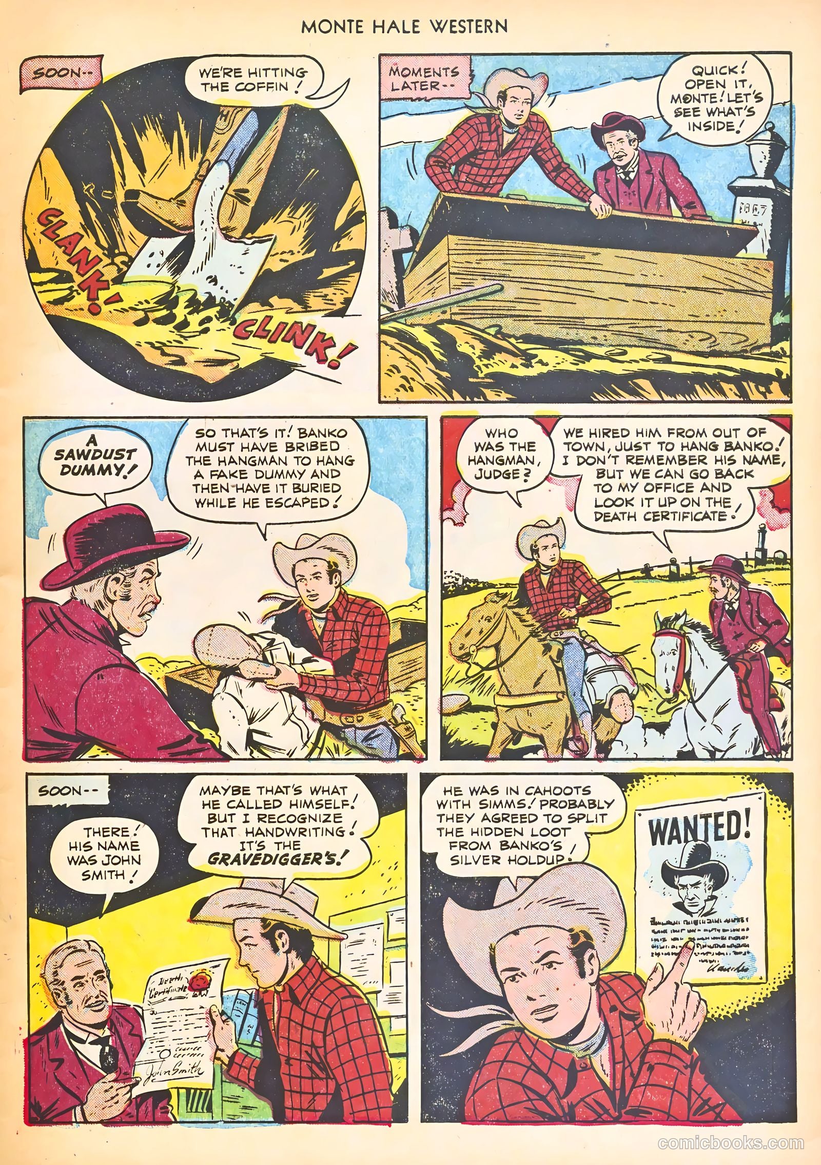Monte Hale Western #65 (1951) — page 5 of 36