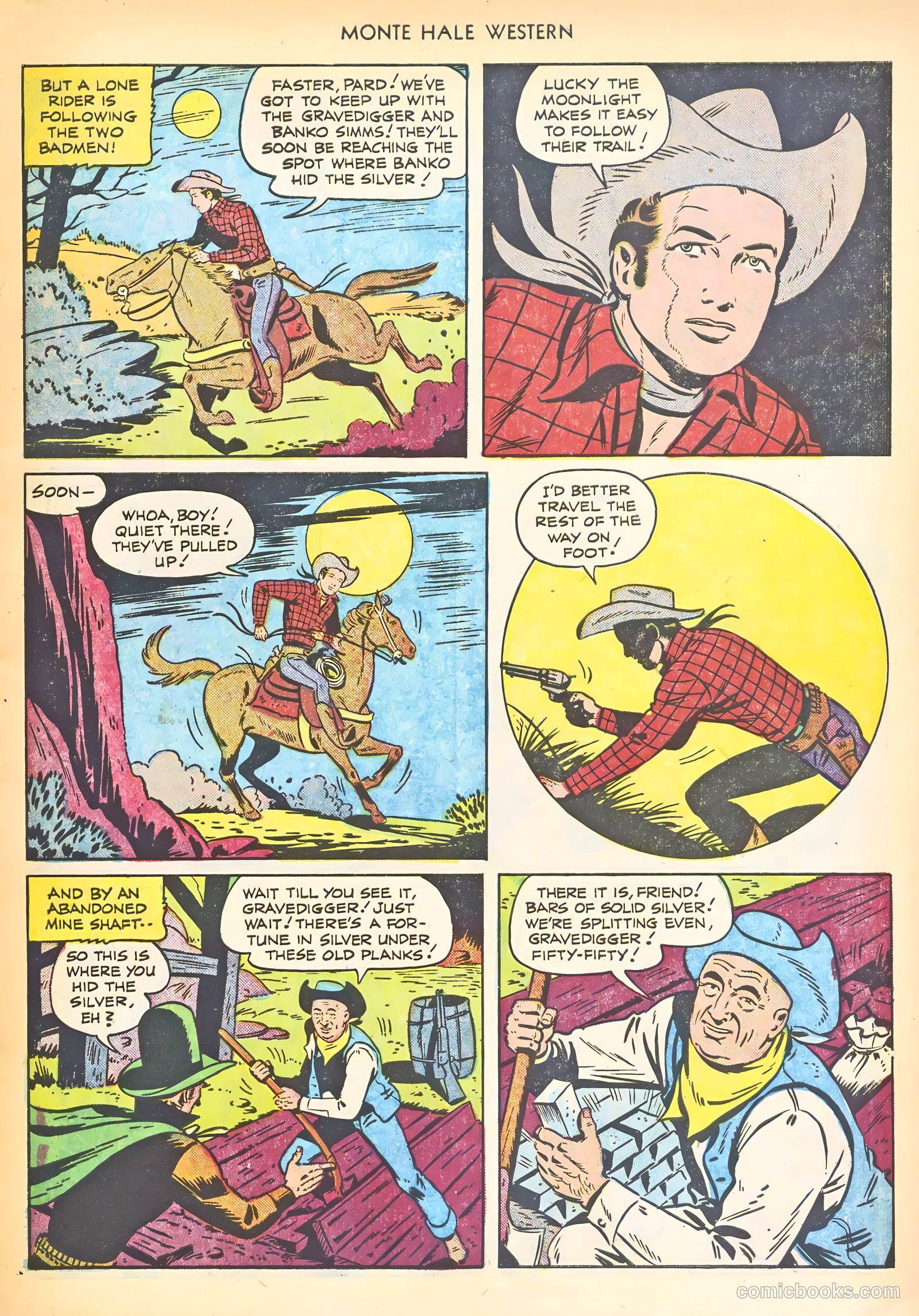 Monte Hale Western #65 (1951) — page 7 of 36