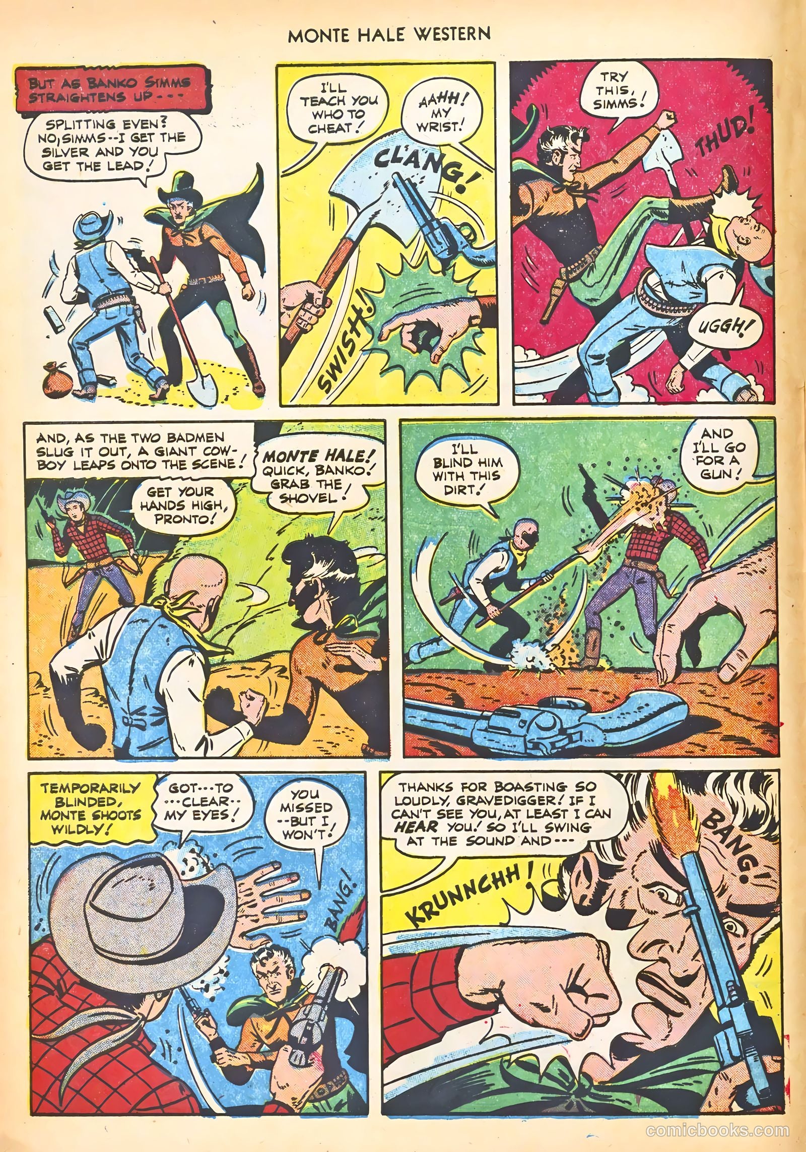 Monte Hale Western #65 (1951) — page 8 of 36