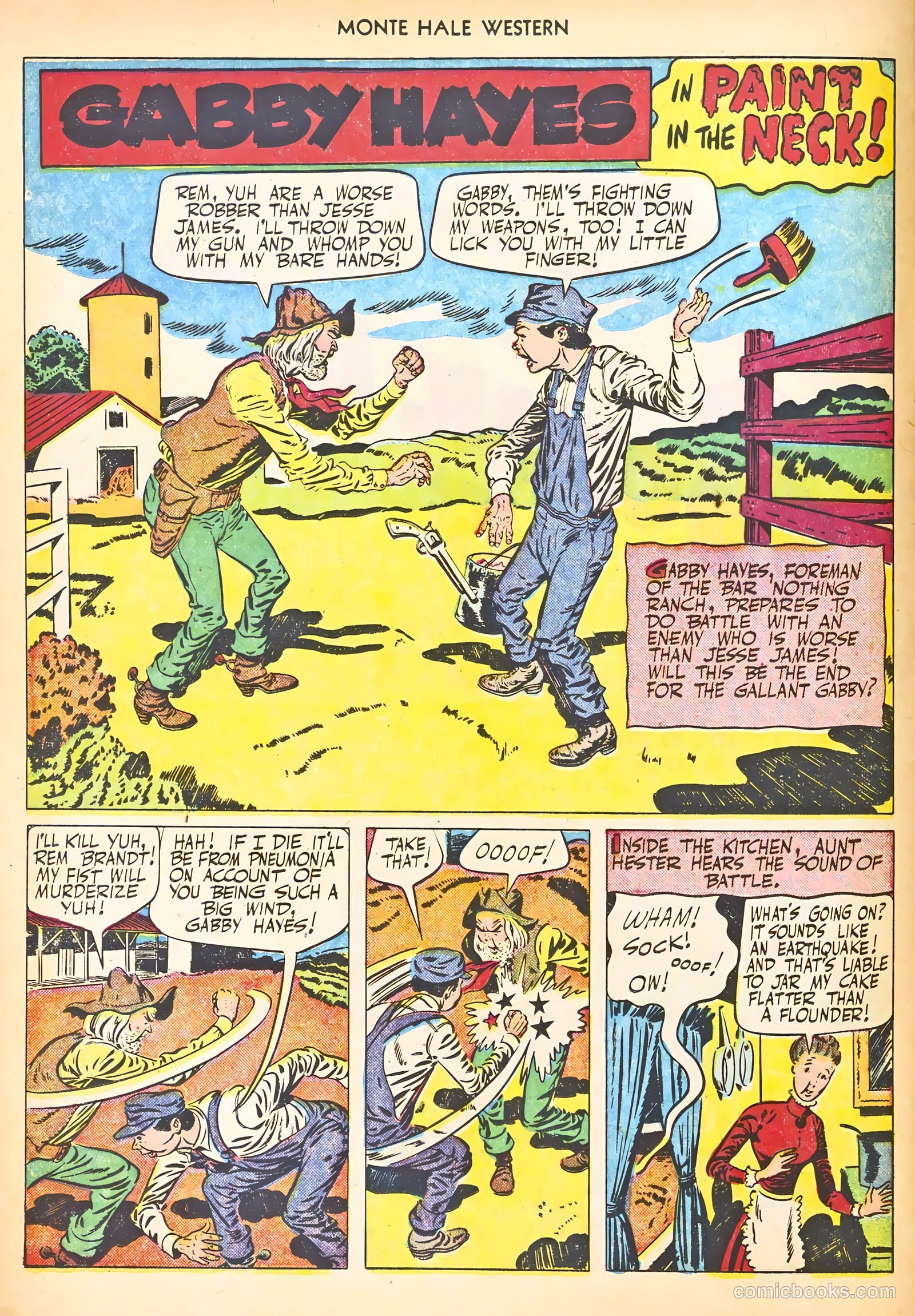 Monte Hale Western #65 (1951) — page 12 of 36