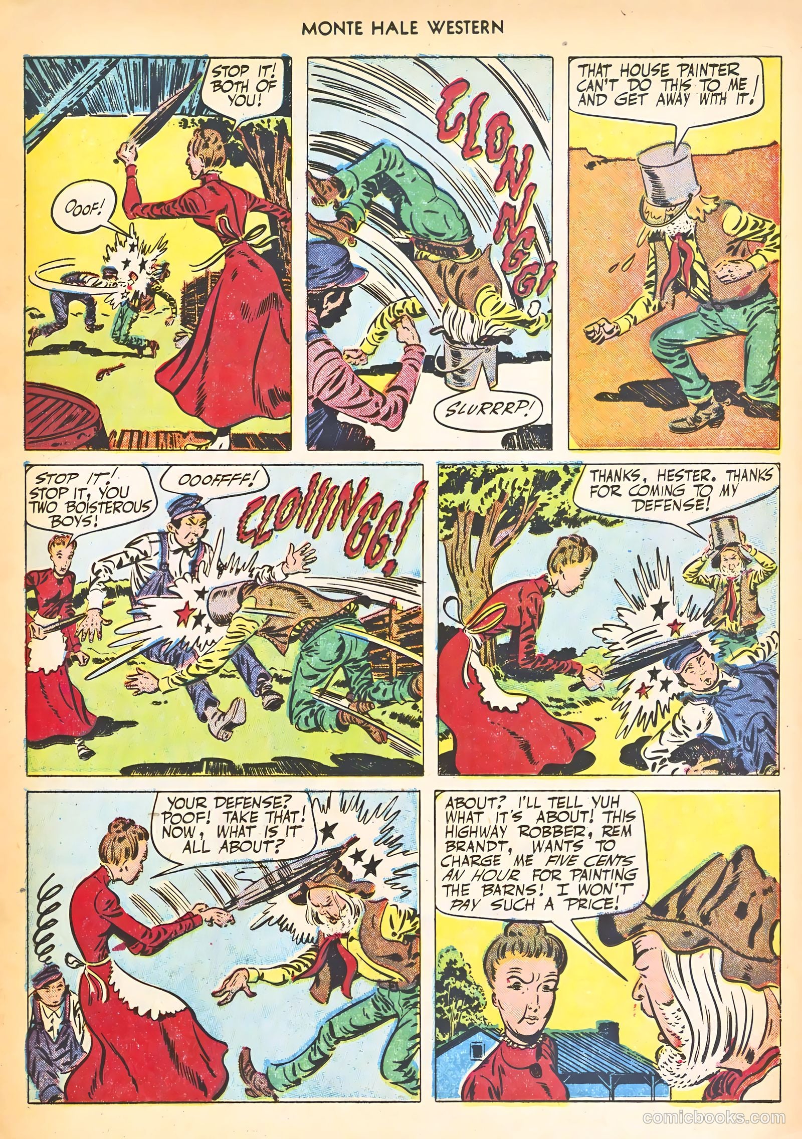 Monte Hale Western #65 (1951) — page 13 of 36