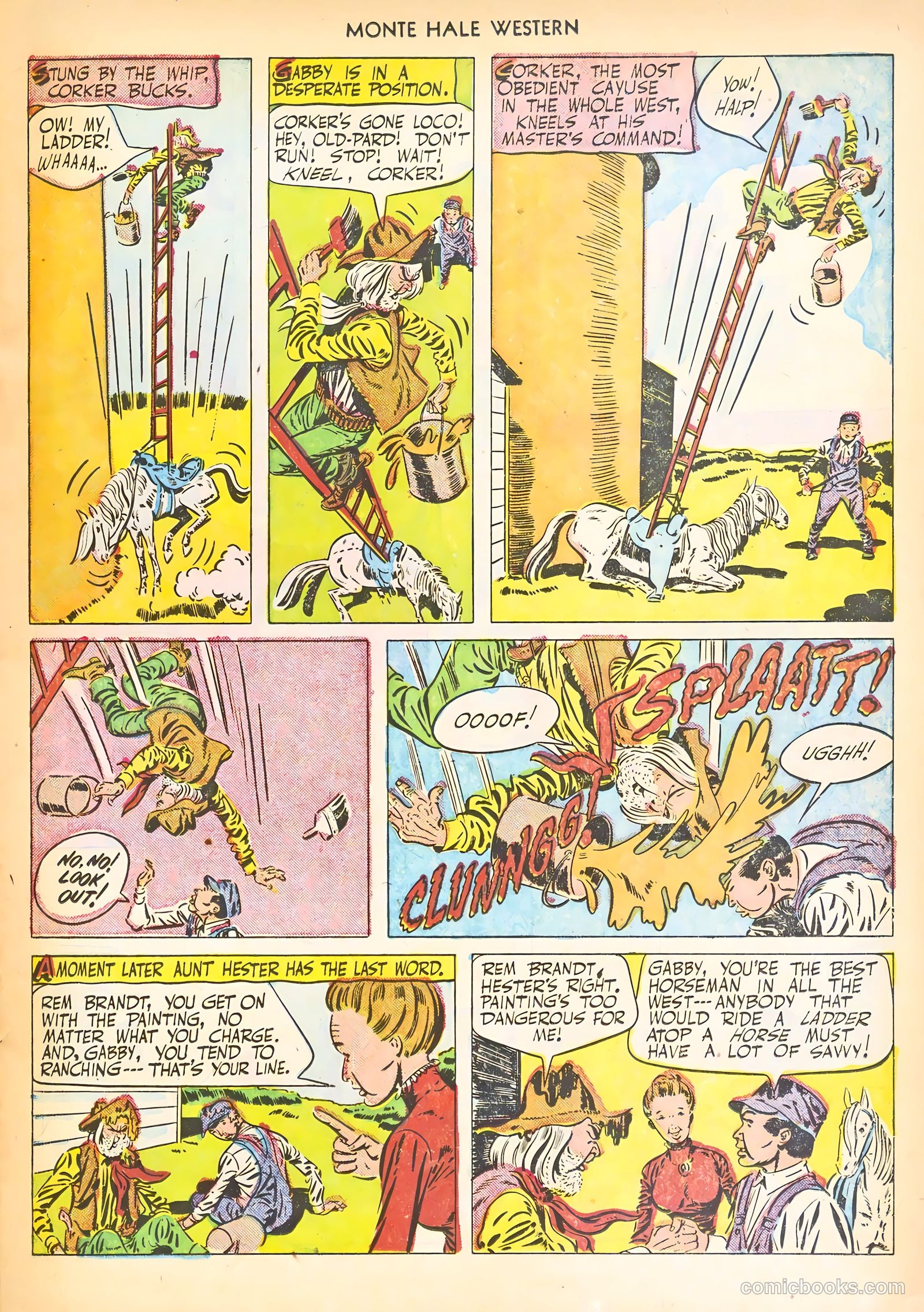 Monte Hale Western #65 (1951) — page 15 of 36