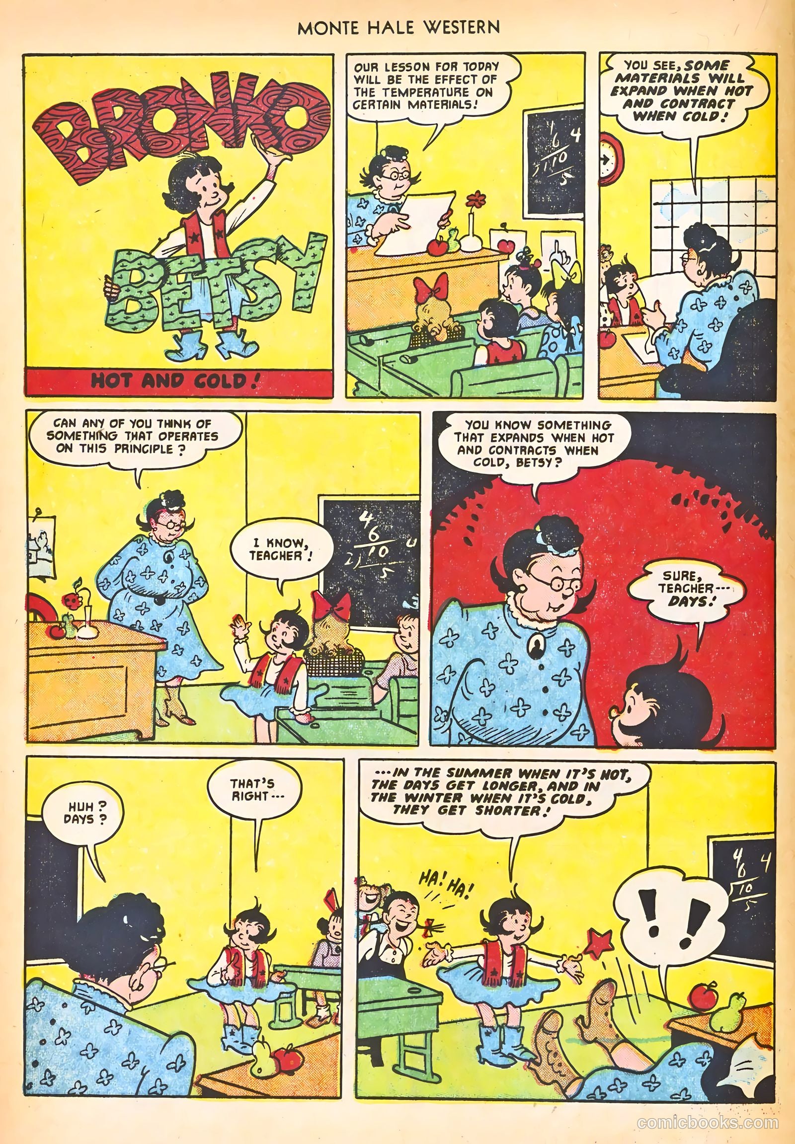 Monte Hale Western #65 (1951) — page 16 of 36