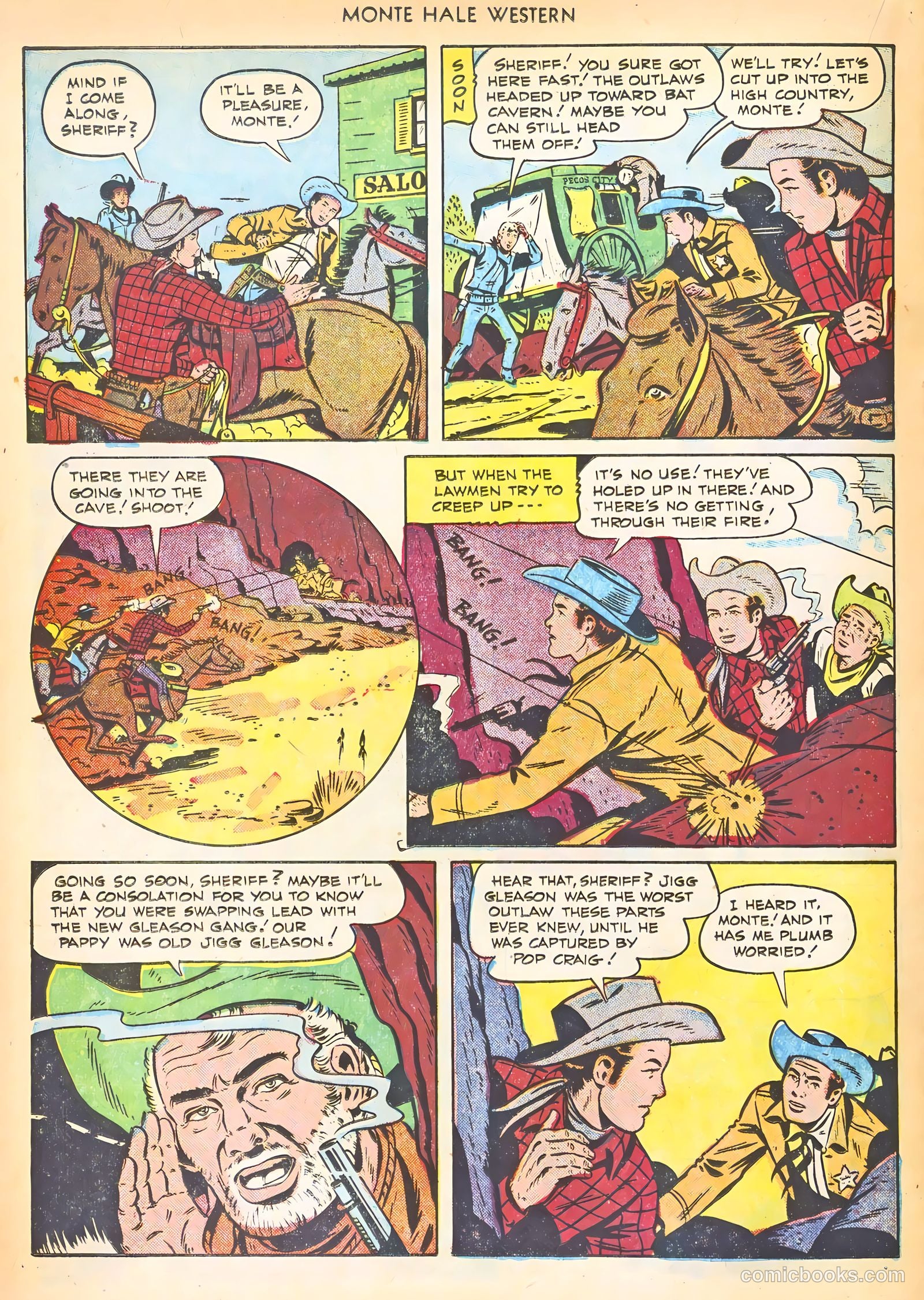 Monte Hale Western #65 (1951) — page 20 of 36