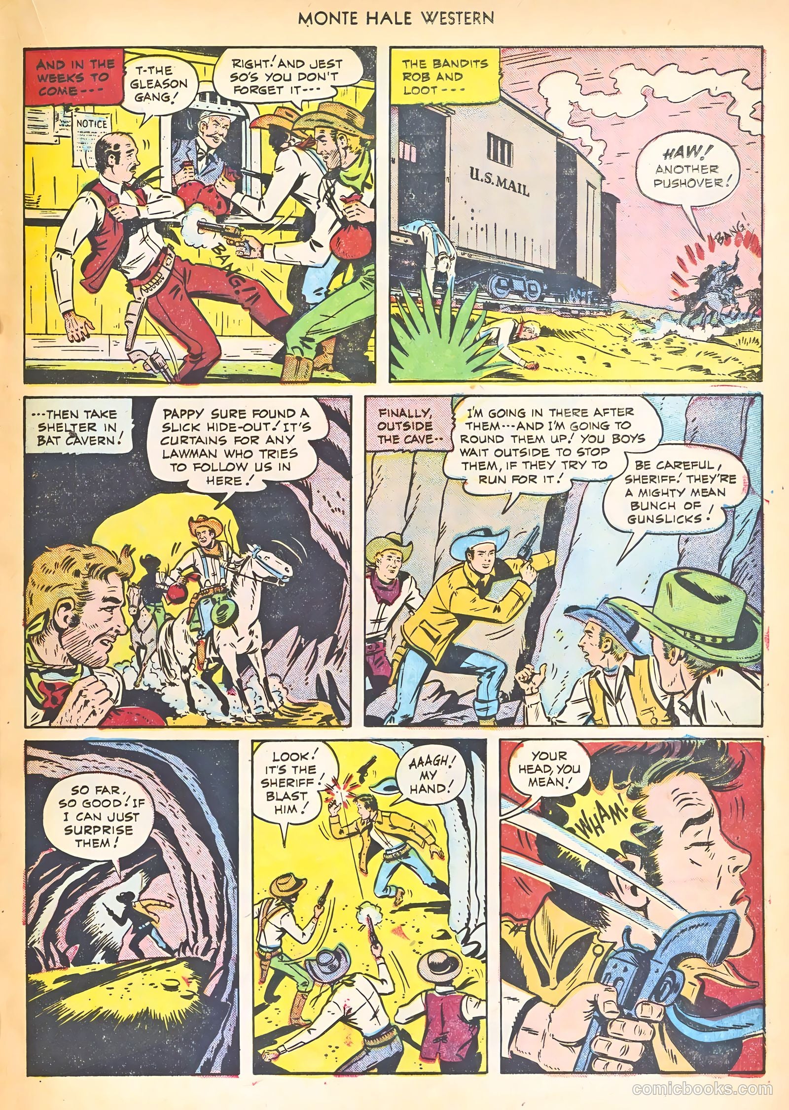 Monte Hale Western #65 (1951) — page 21 of 36