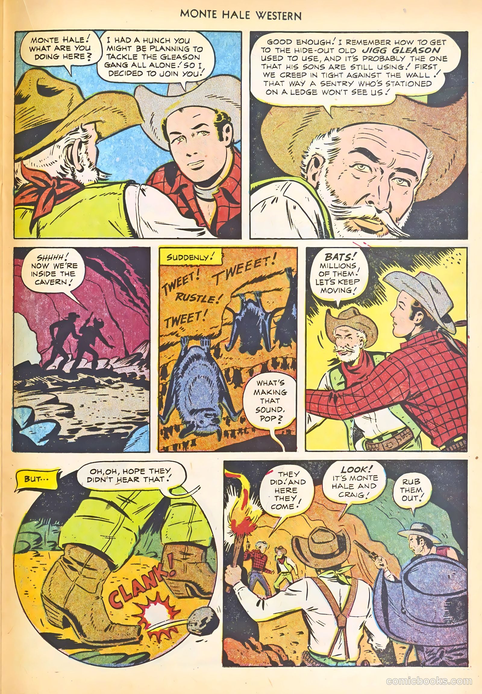 Monte Hale Western #65 (1951) — page 23 of 36