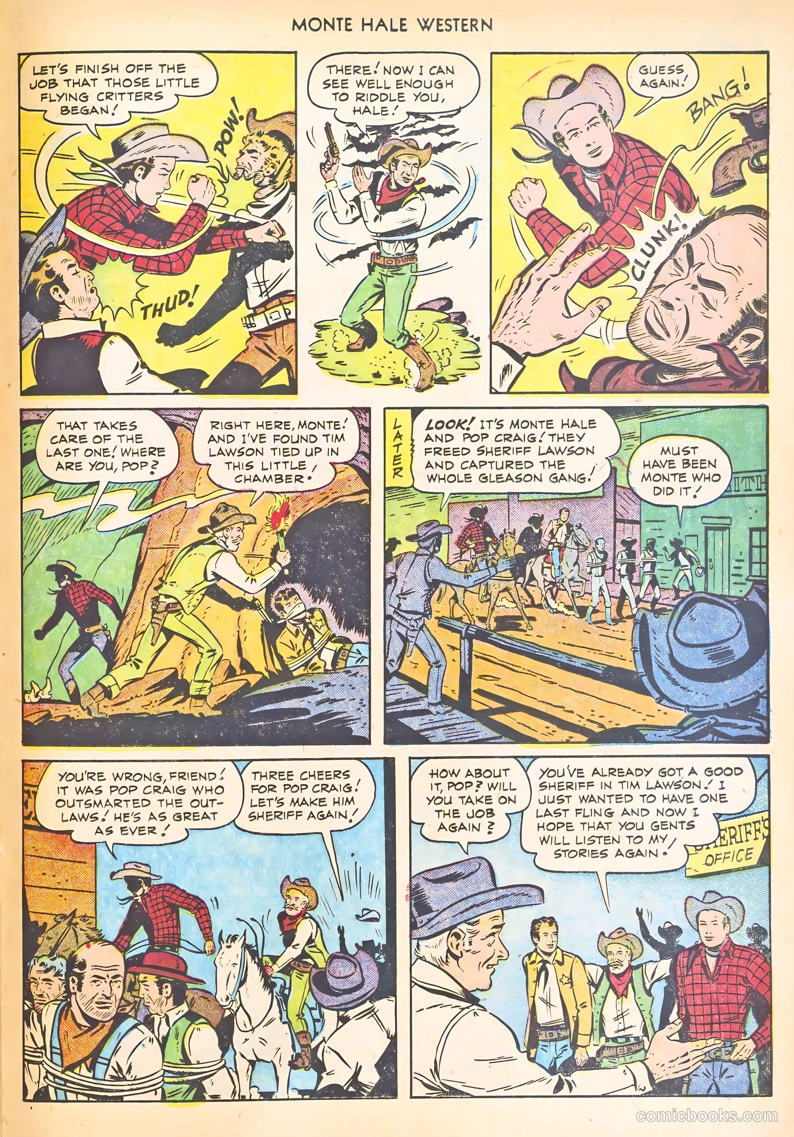 Monte Hale Western #65 (1951) — page 25 of 36